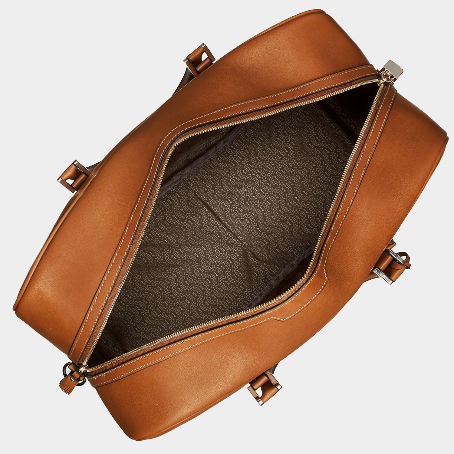 Bespoke Latimer Weekend Bag -

                  
                    Butter Leather in Tan -
                  

                  Anya Hindmarch US
