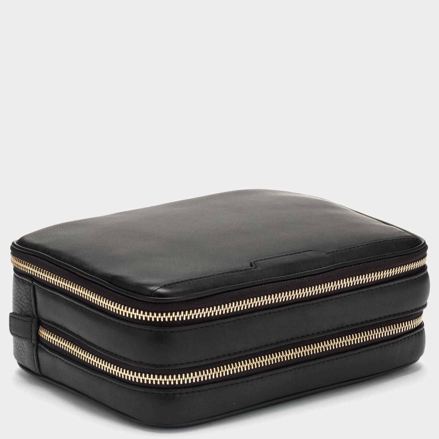 Bespoke Zipped Wash Bag -

                  
                    Butter Leather in Black -
                  

                  Anya Hindmarch US
