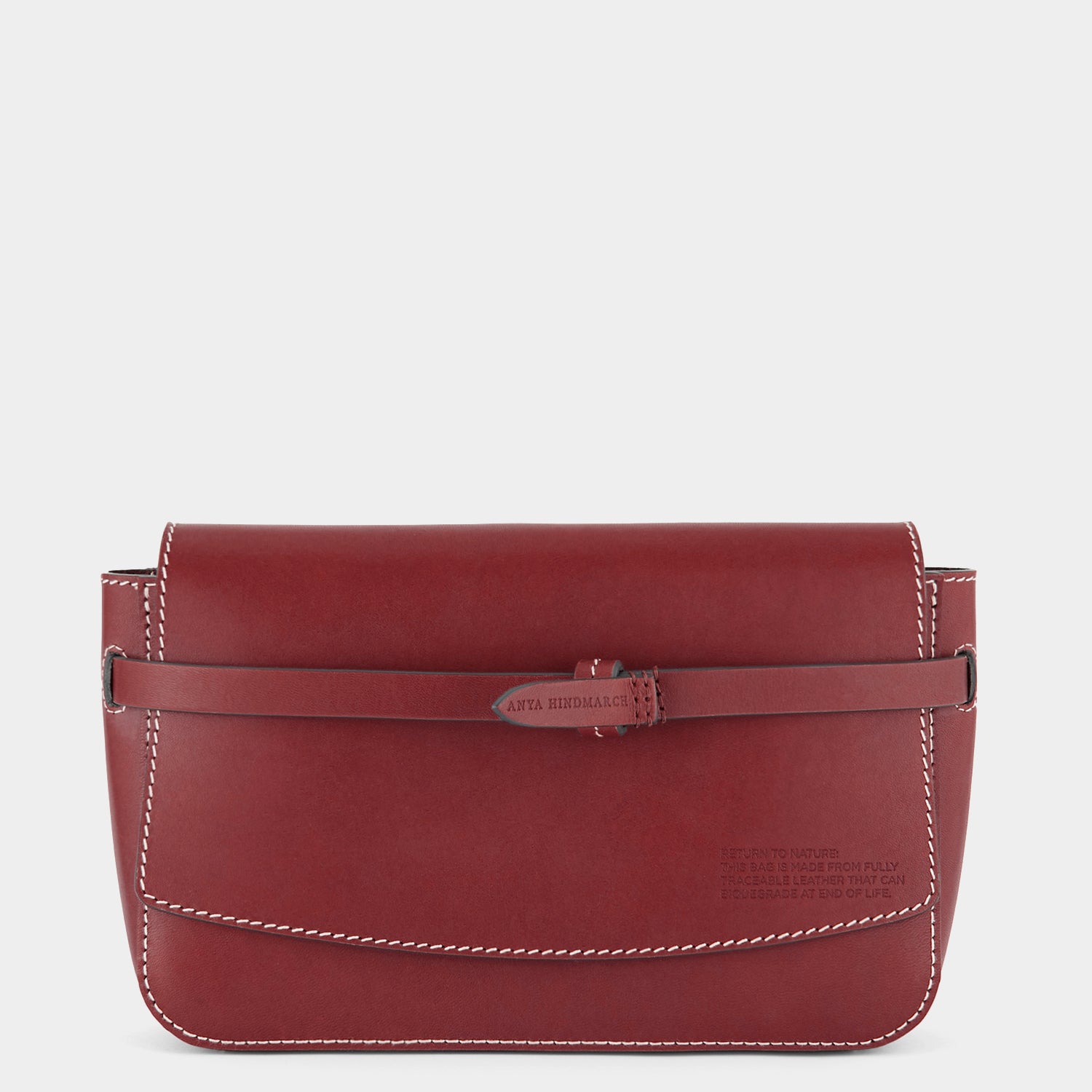 Return to Nature Clutch -

                  
                    Compostable Leather in Rosewood -
                  

                  Anya Hindmarch US
