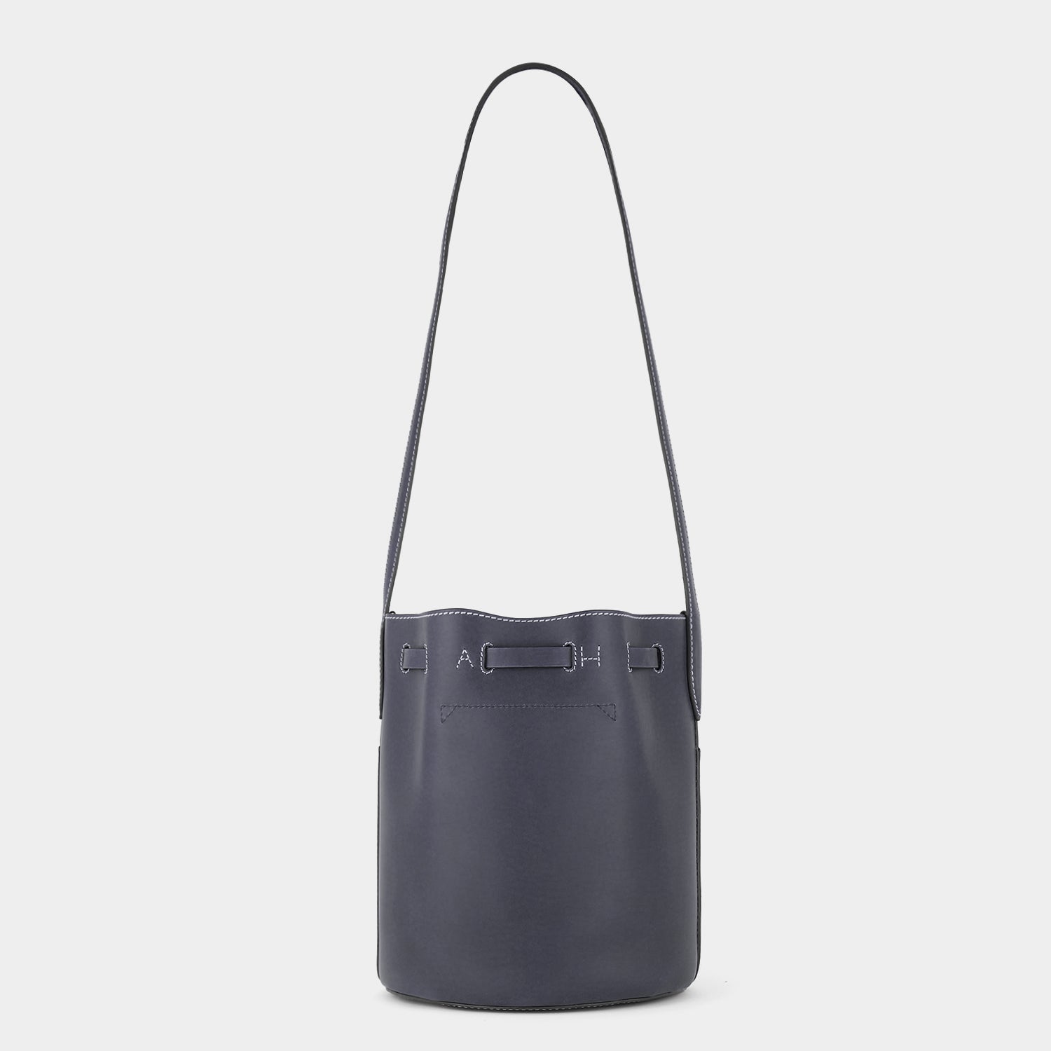 Return to Nature Small Bucket Bag -

                  
                    Compostable Leather in Marine -
                  

                  Anya Hindmarch US
