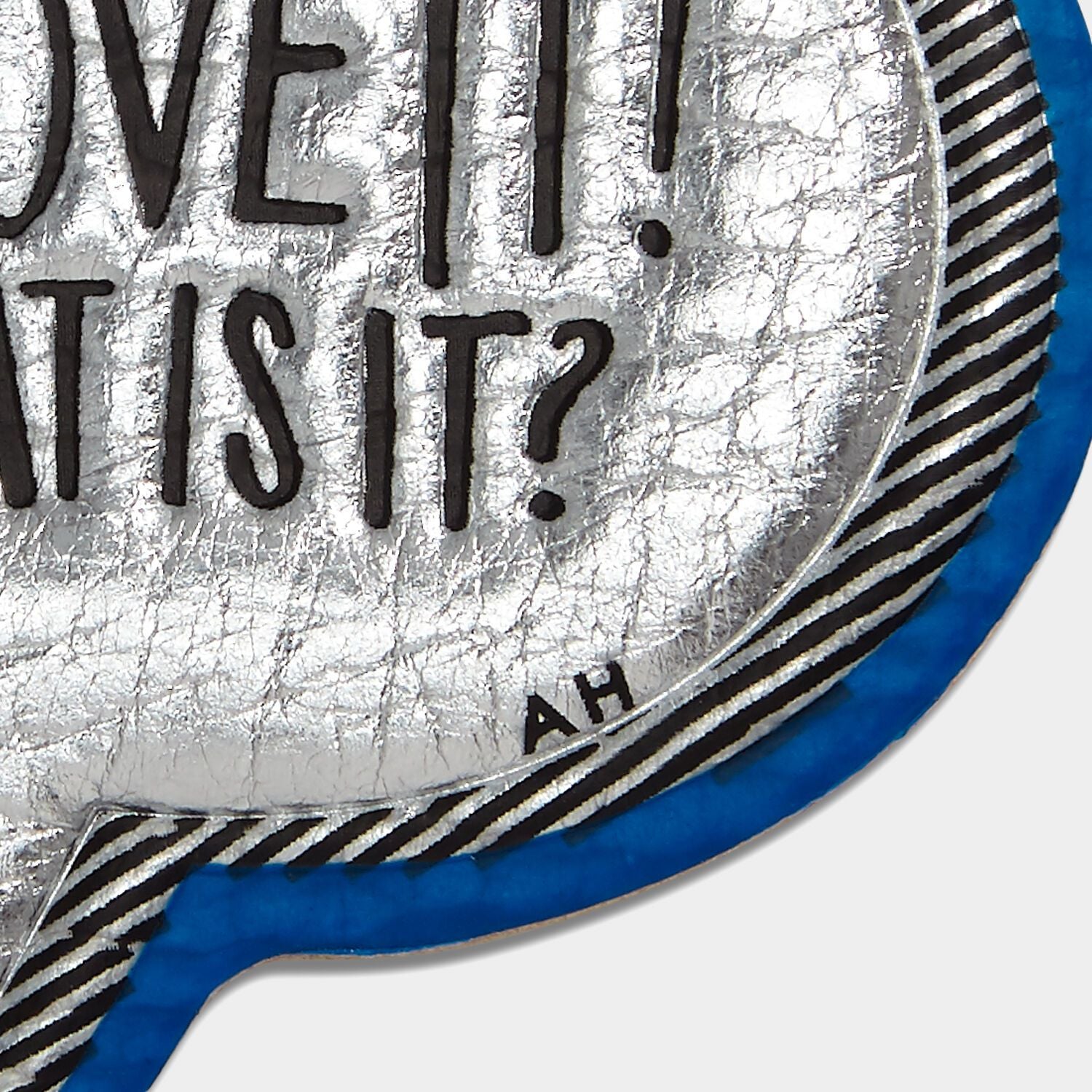 I Love It! Sticker -

                  
                    Metallic Capra in Silver -
                  

                  Anya Hindmarch US

