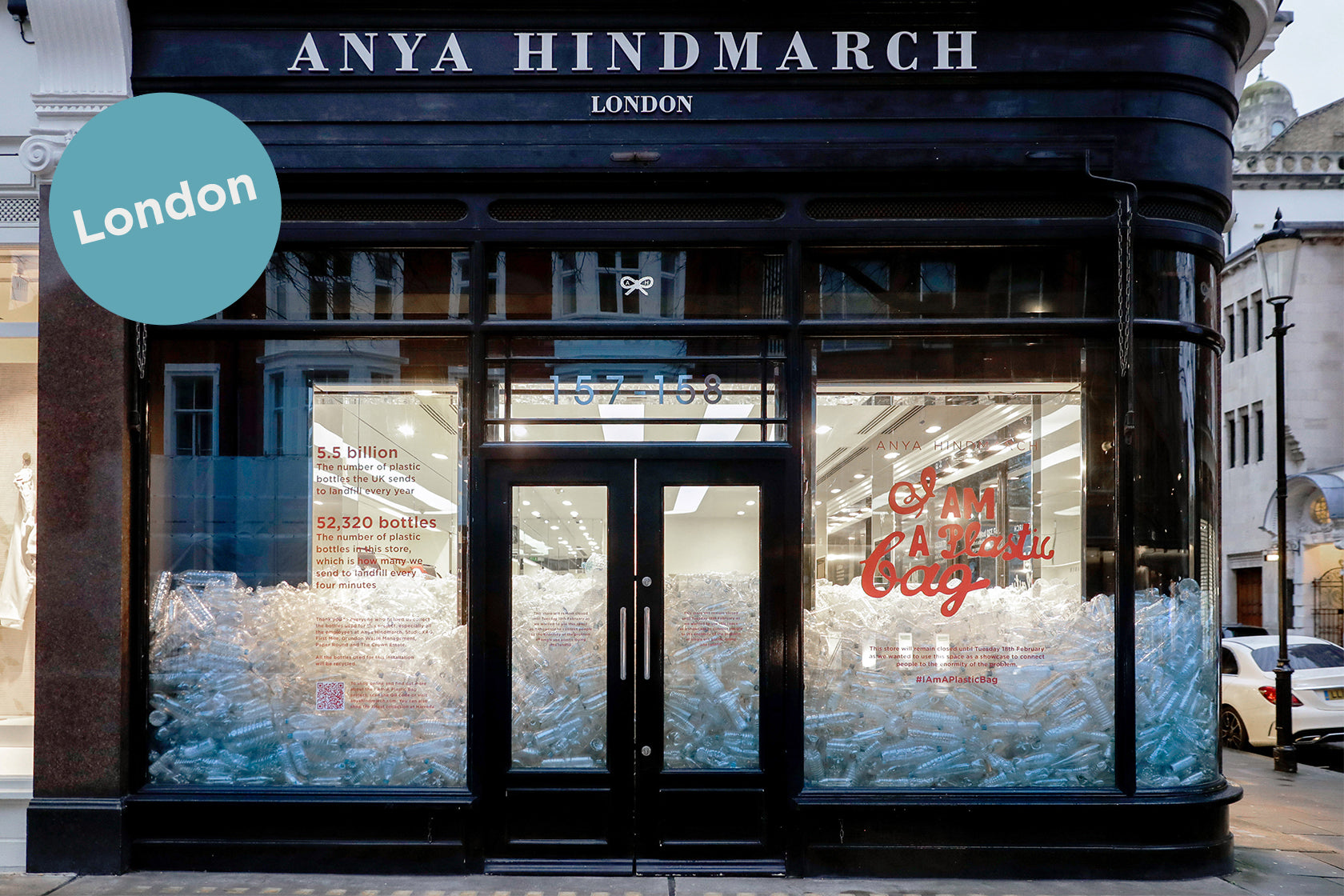 Lane Crawford launches Anya Hindmarch's new handbags made from plastic  bottles