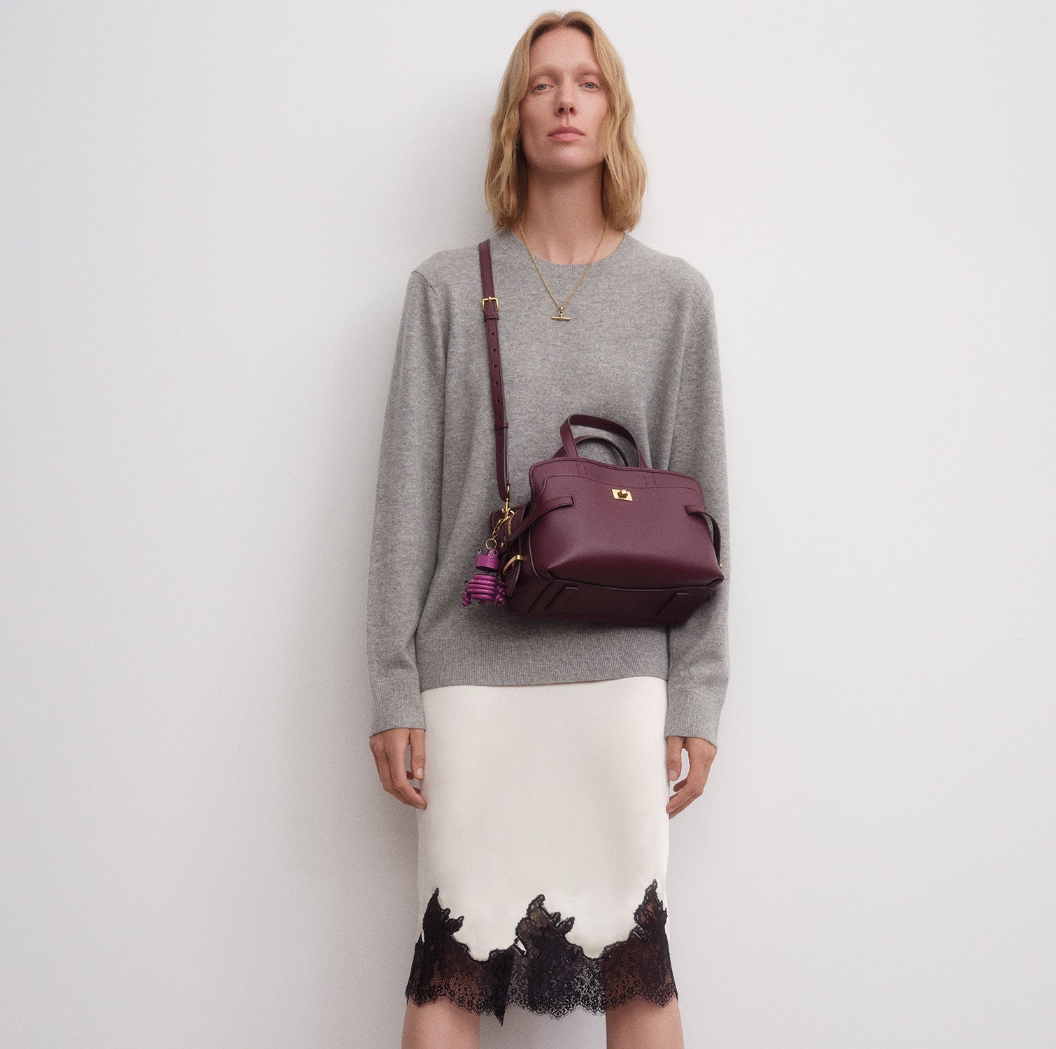 Wilson Cross-body -

          
            Smooth Leather in Orchid Purple -
          

          Anya Hindmarch US
