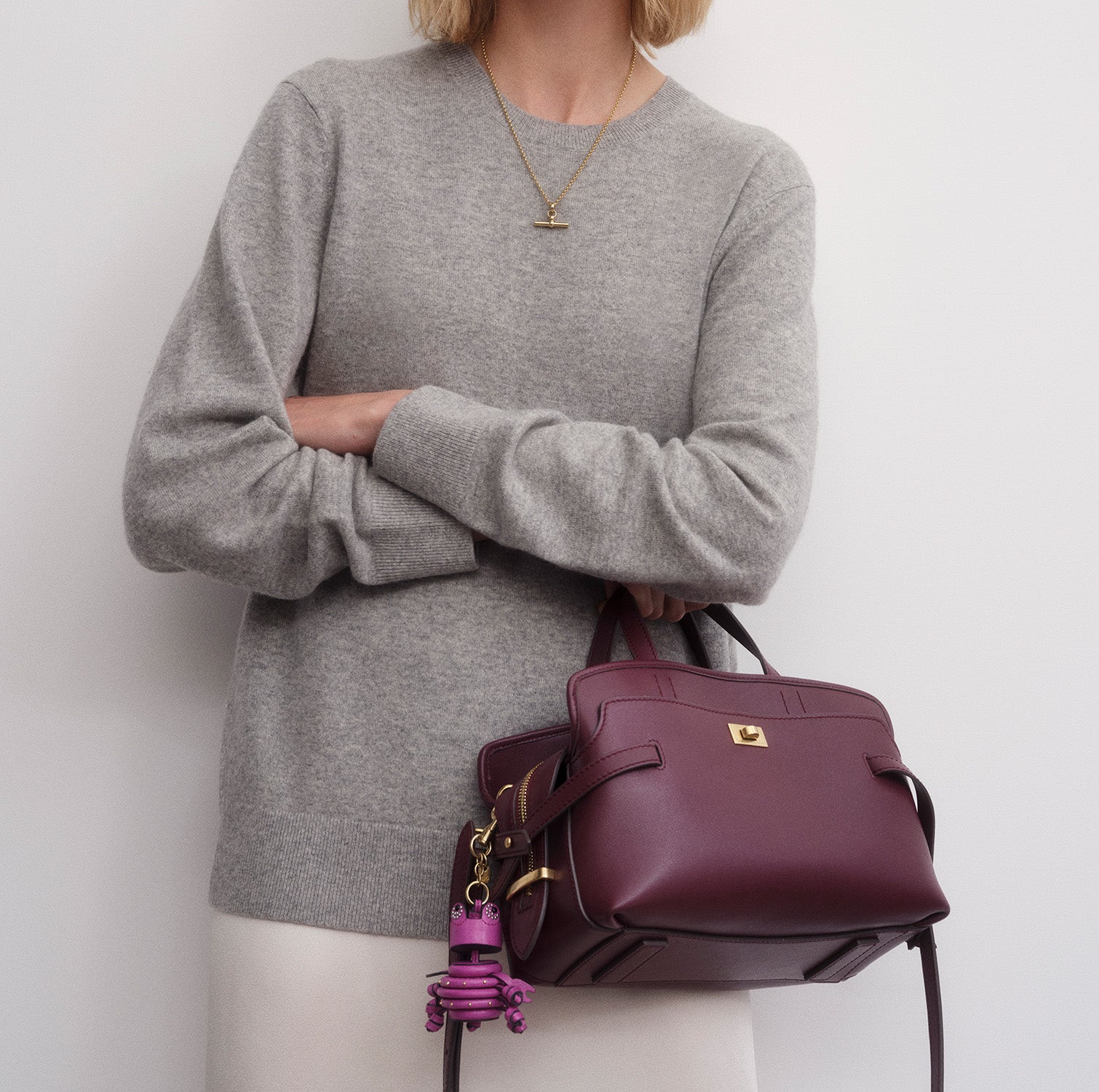 Wilson Cross-body -

          
            Smooth Leather in Orchid Purple -
          

          Anya Hindmarch US
