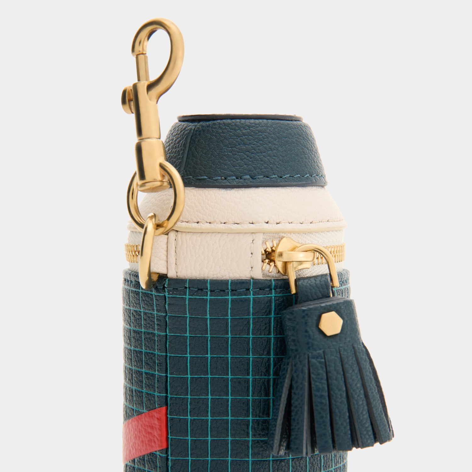 Anya Brands Advil Coin Purse -

          
            Capra Leather in Petrol Blue -
          

          Anya Hindmarch US
