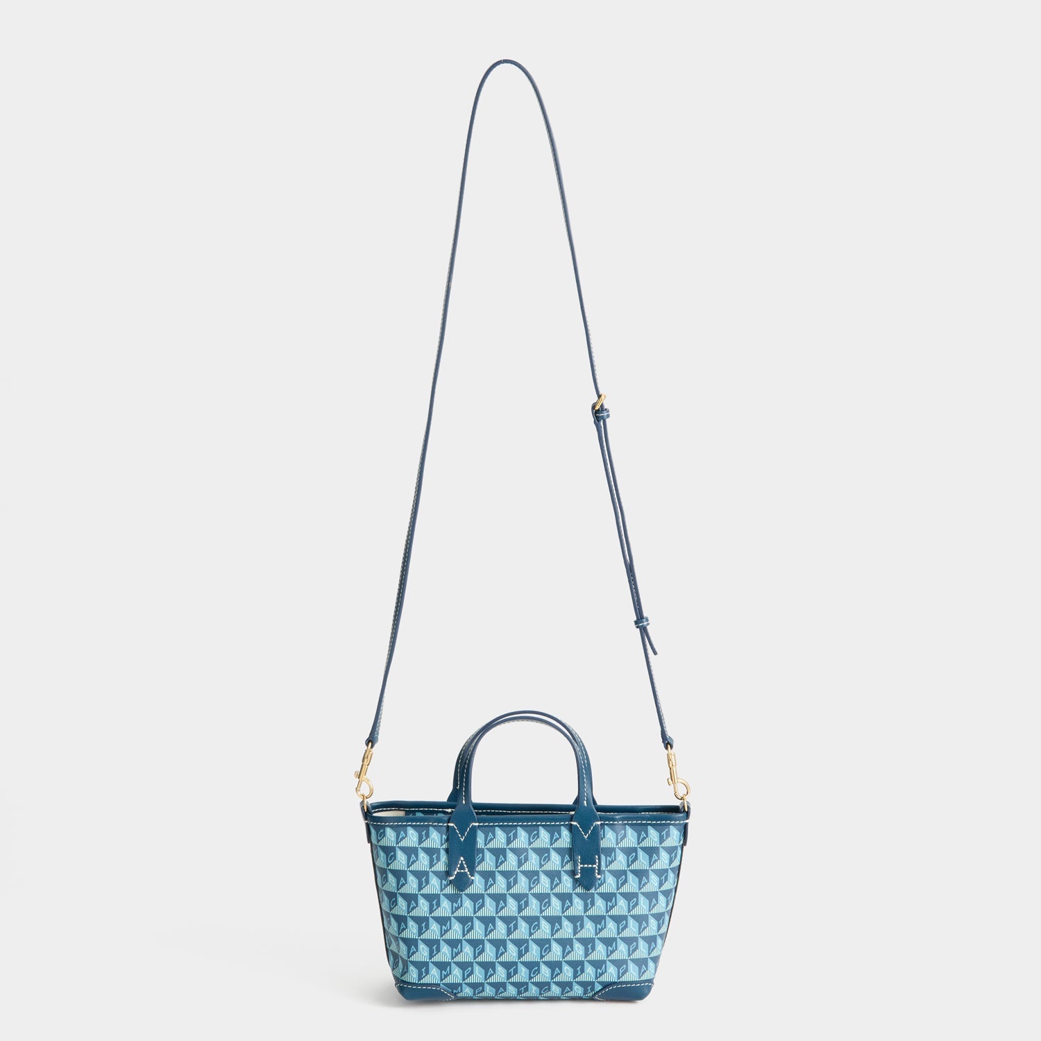 I Am A Plastic Bag XS Tote -

          
            Canvas in Petrol Blue -
          

          Anya Hindmarch US
