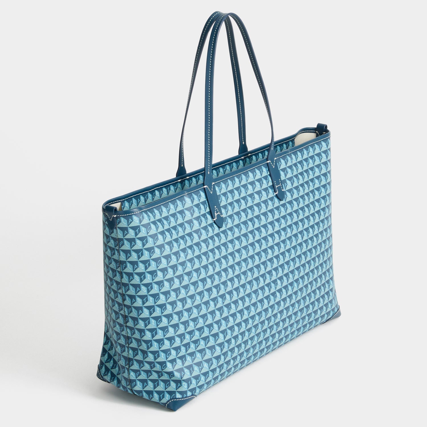 I Am A Plastic Bag Zipped Tote -

          
            Canvas in Dark Petrol -
          

          Anya Hindmarch US
