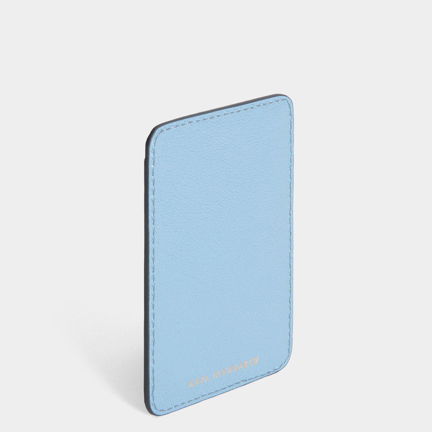 Scribble Magnetic Card Case -

          
            Calf Leather in School Blue -
          

          Anya Hindmarch US
