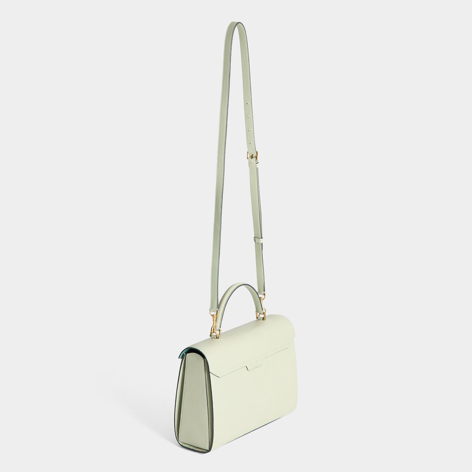 Peanuts Snoopy Mortimer Top Handle -

          
            Capra Leather in Eau De Nil Green -
          

          Anya Hindmarch US

