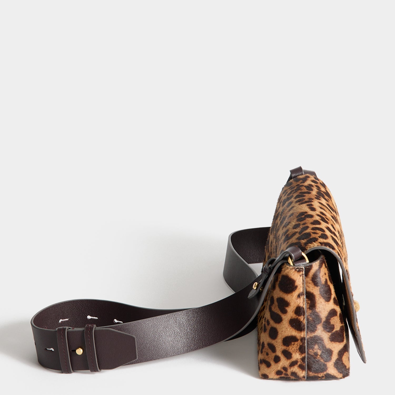 Mortimer Leopard Cross-body -

          
            Calf Leather in Leopard -
          

          Anya Hindmarch US
