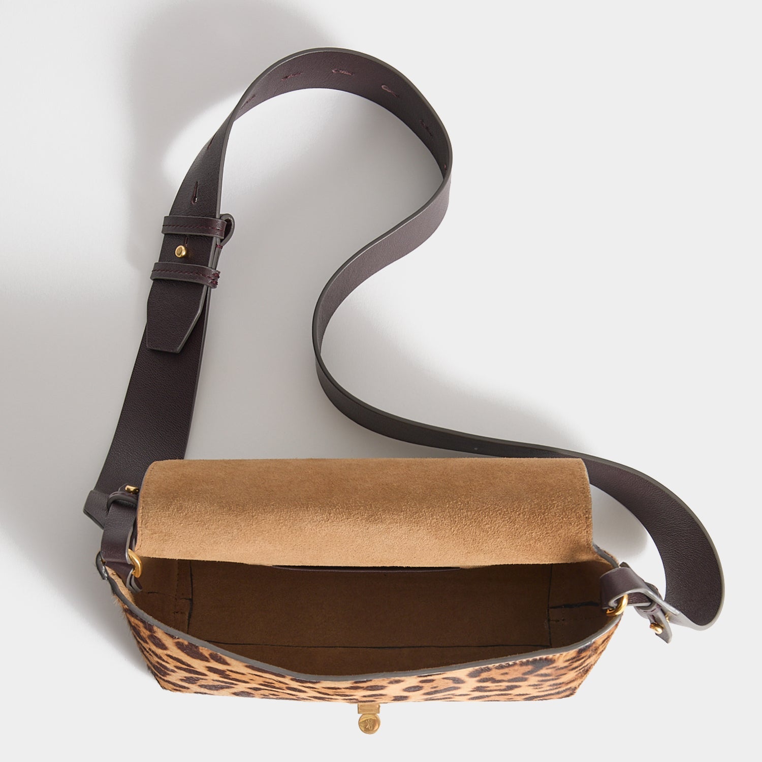 Mortimer Leopard Cross-body -

          
            Calf Leather in Leopard -
          

          Anya Hindmarch US
