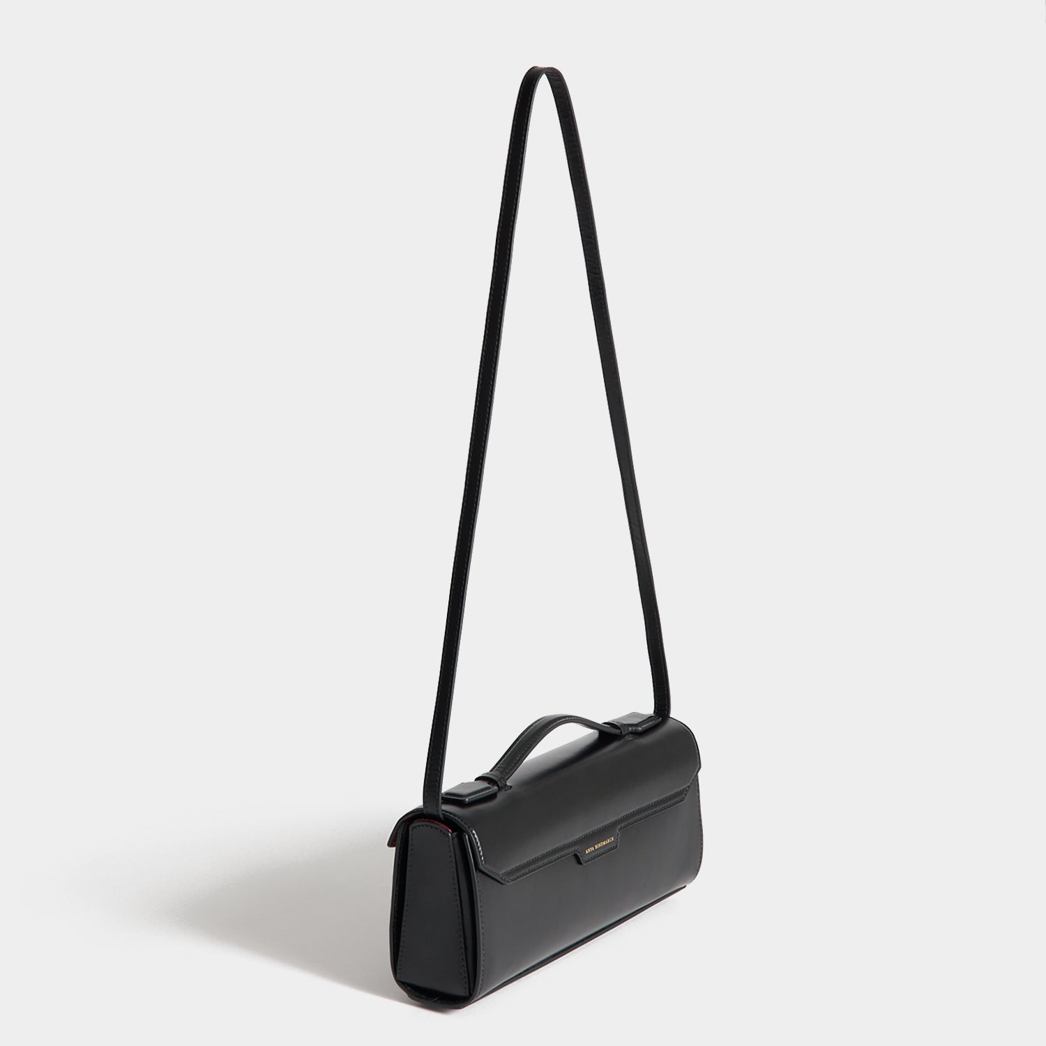 Mortimer Clutch -

          
            Calf Leather in Black -
          

          Anya Hindmarch US
