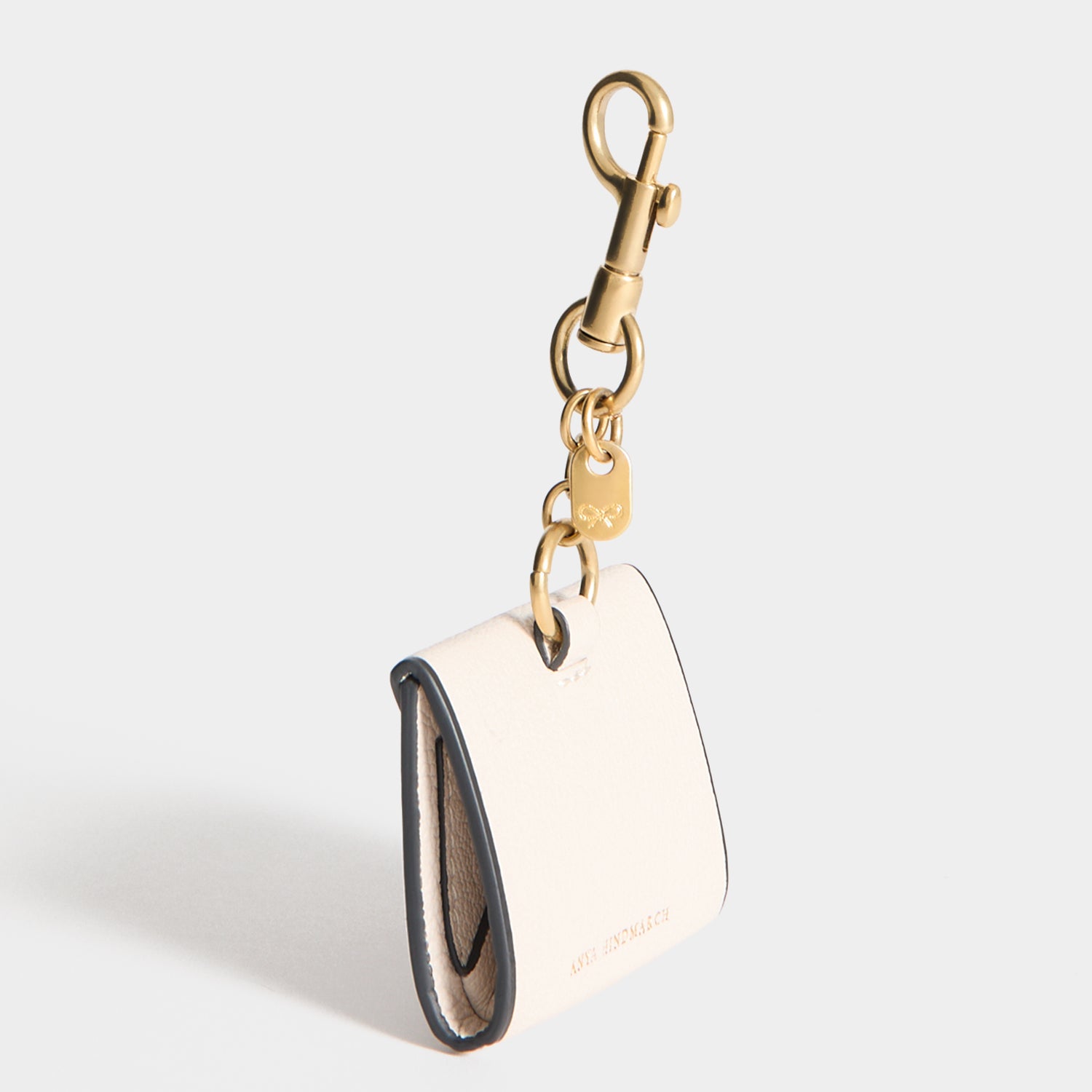 I Love You Charm -

          
            Capra Leather in Chalk white -
          

          Anya Hindmarch US
