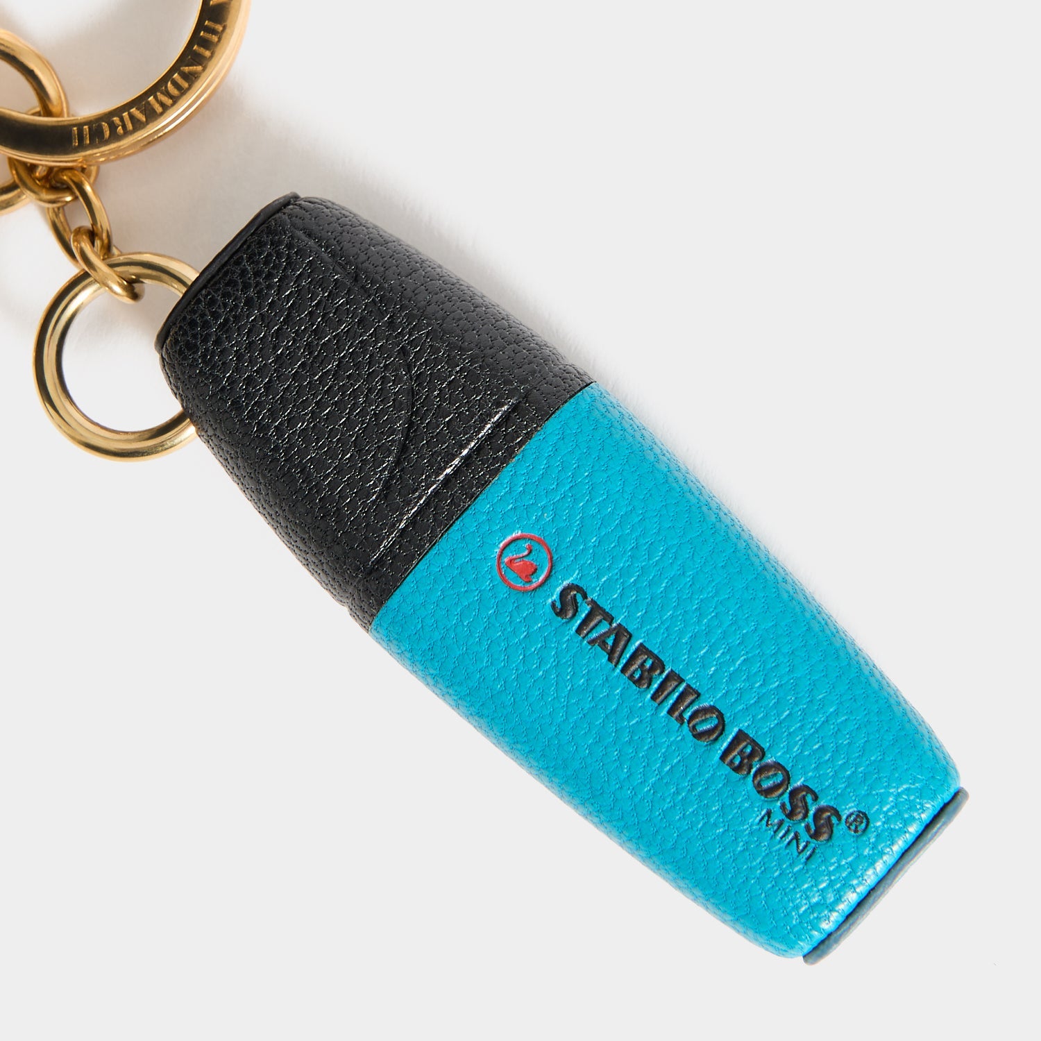 Anya Brands Stabilo Charm -

          
            Capra Leather in Peacock blue -
          

          Anya Hindmarch US
