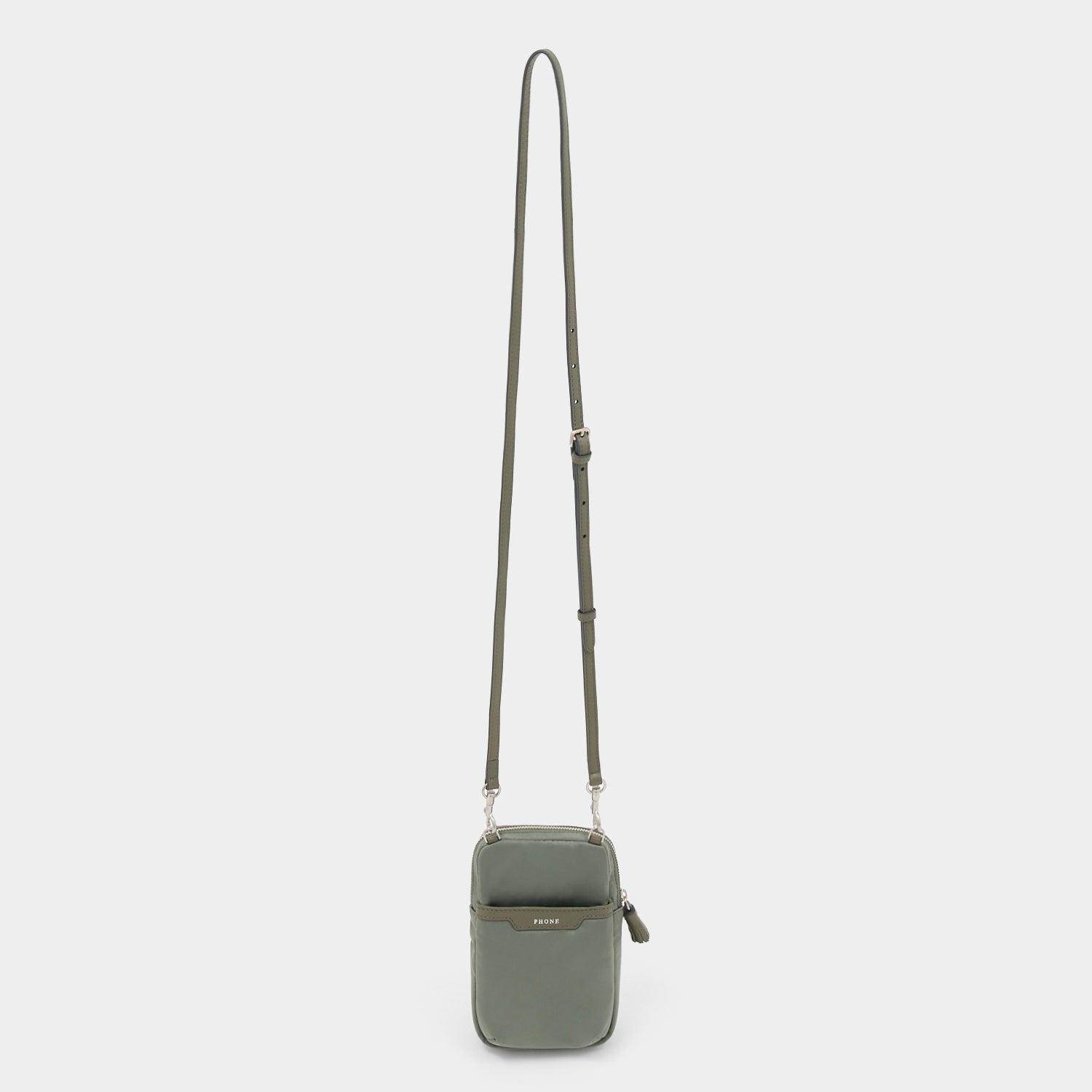 Peanuts Snoopy Essentials Cross-body -

          
            Recycled padded fabric in Fern Green -
          

          Anya Hindmarch US
