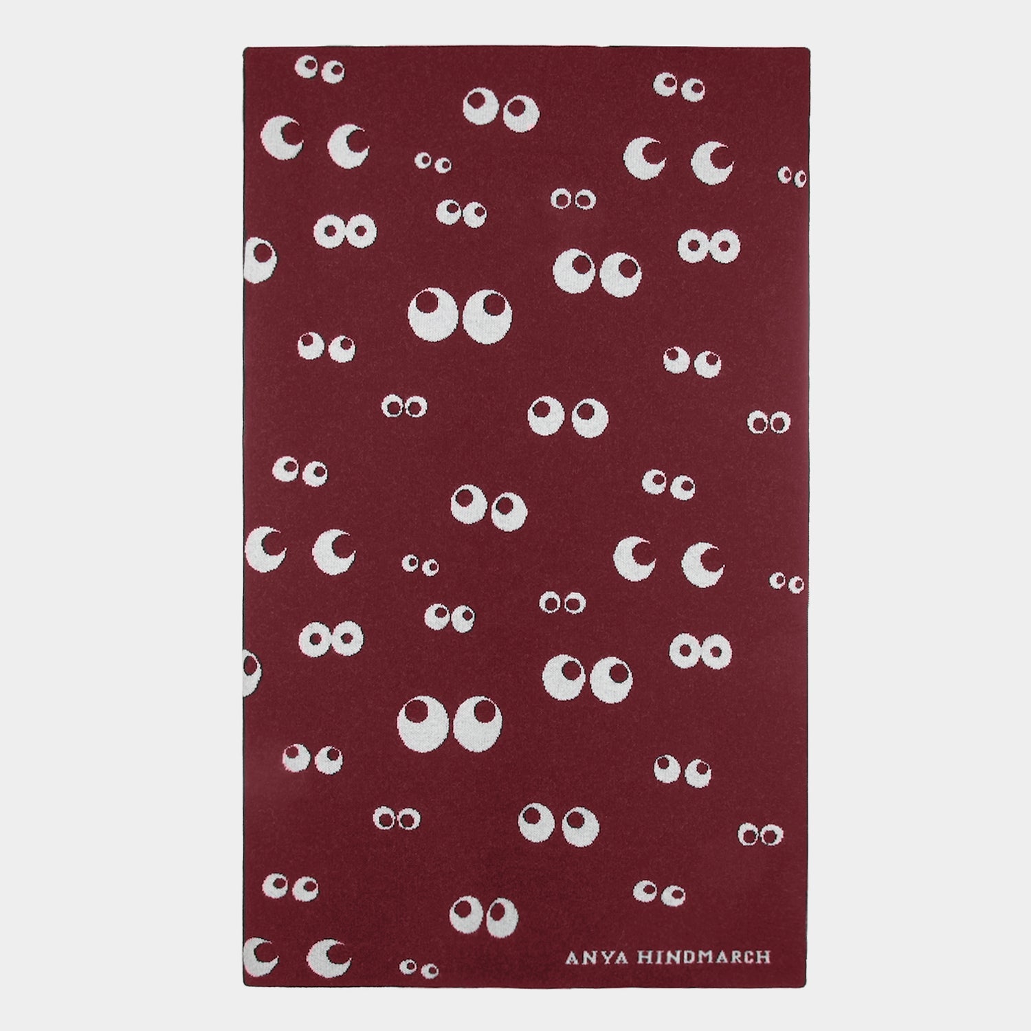 All Over Eyes Blanket -

          
            Lambswool in Medium Red -
          

          Anya Hindmarch US
