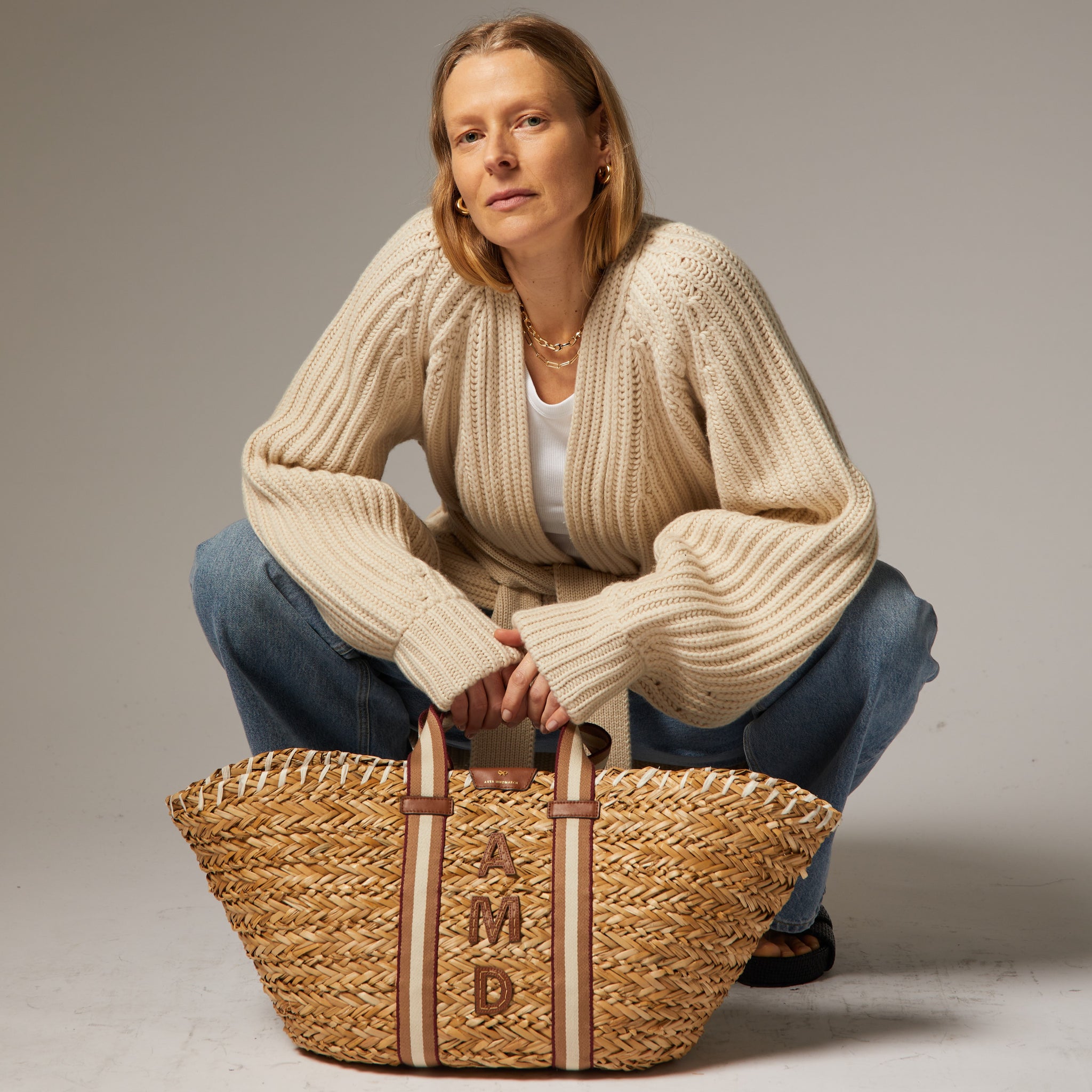 Walton Large Basket Bag | Anya Hindmarch US