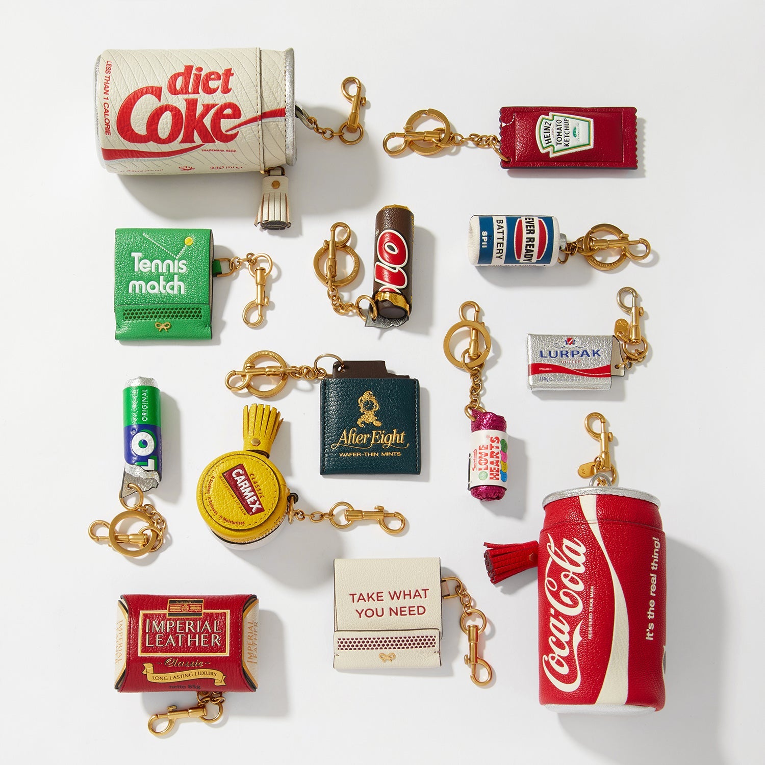 Anya Brands Love Hearts Charm -

          
            Capra in White -
          

          Anya Hindmarch US
