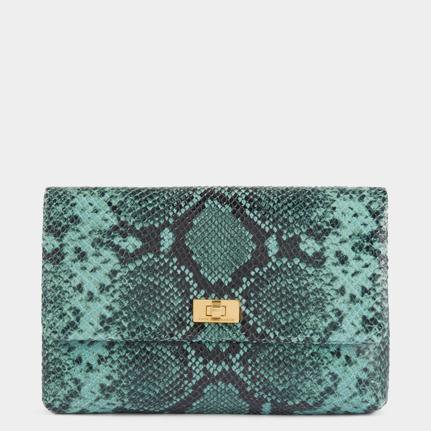 Valorie Clutch -

                  
                    Glossy Leather in Dark Holly -
                  

                  Anya Hindmarch US
