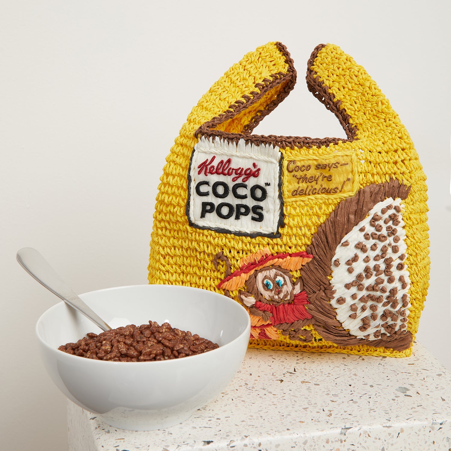 Anya Brands Coco Pops Raffia Mini Tote -

                  
                    Paper Raffia in Honey Yellow -
                  

                  Anya Hindmarch US
