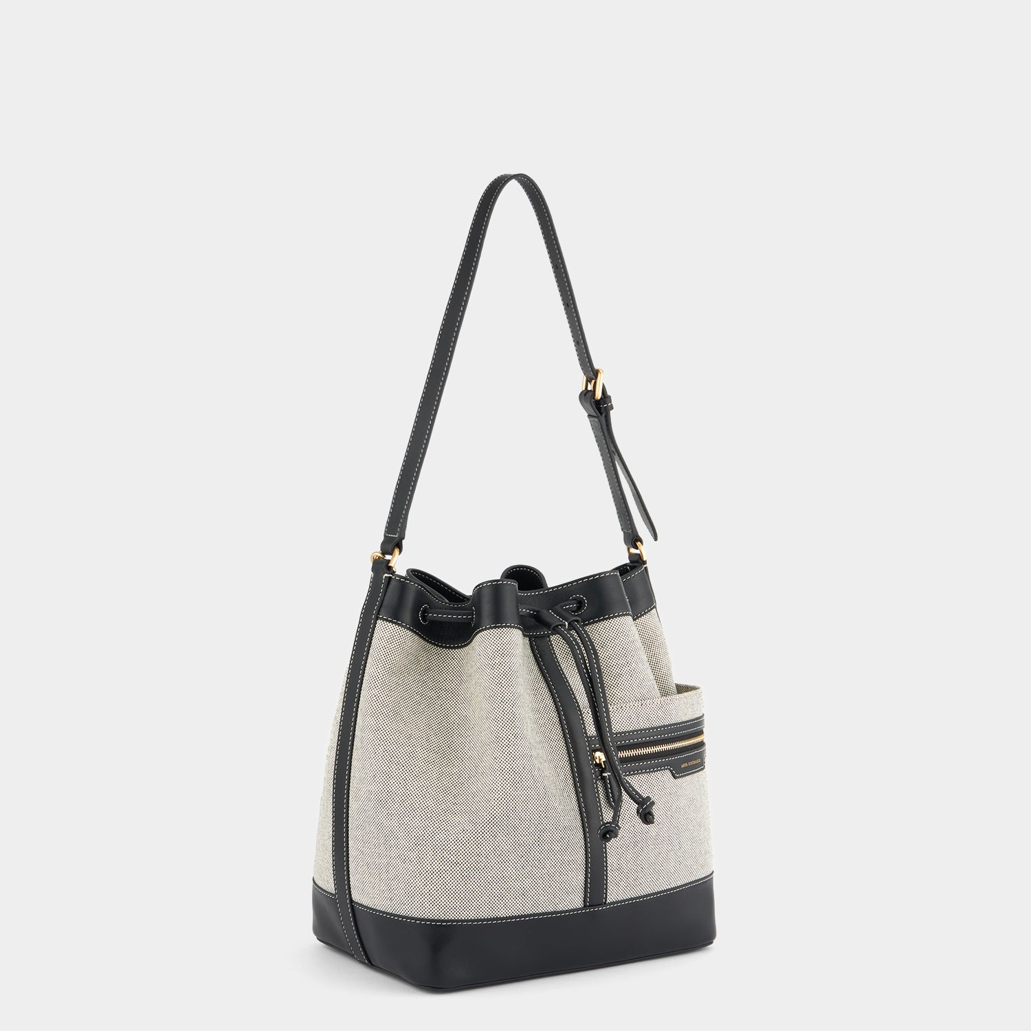 Pocket Bucket Bag -

          
            Canvas in Salt and Pepper -
          

          Anya Hindmarch US
