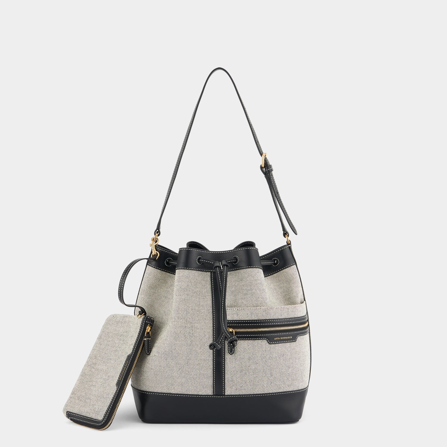 Pocket Bucket Bag -

          
            Canvas in Salt and Pepper -
          

          Anya Hindmarch US
