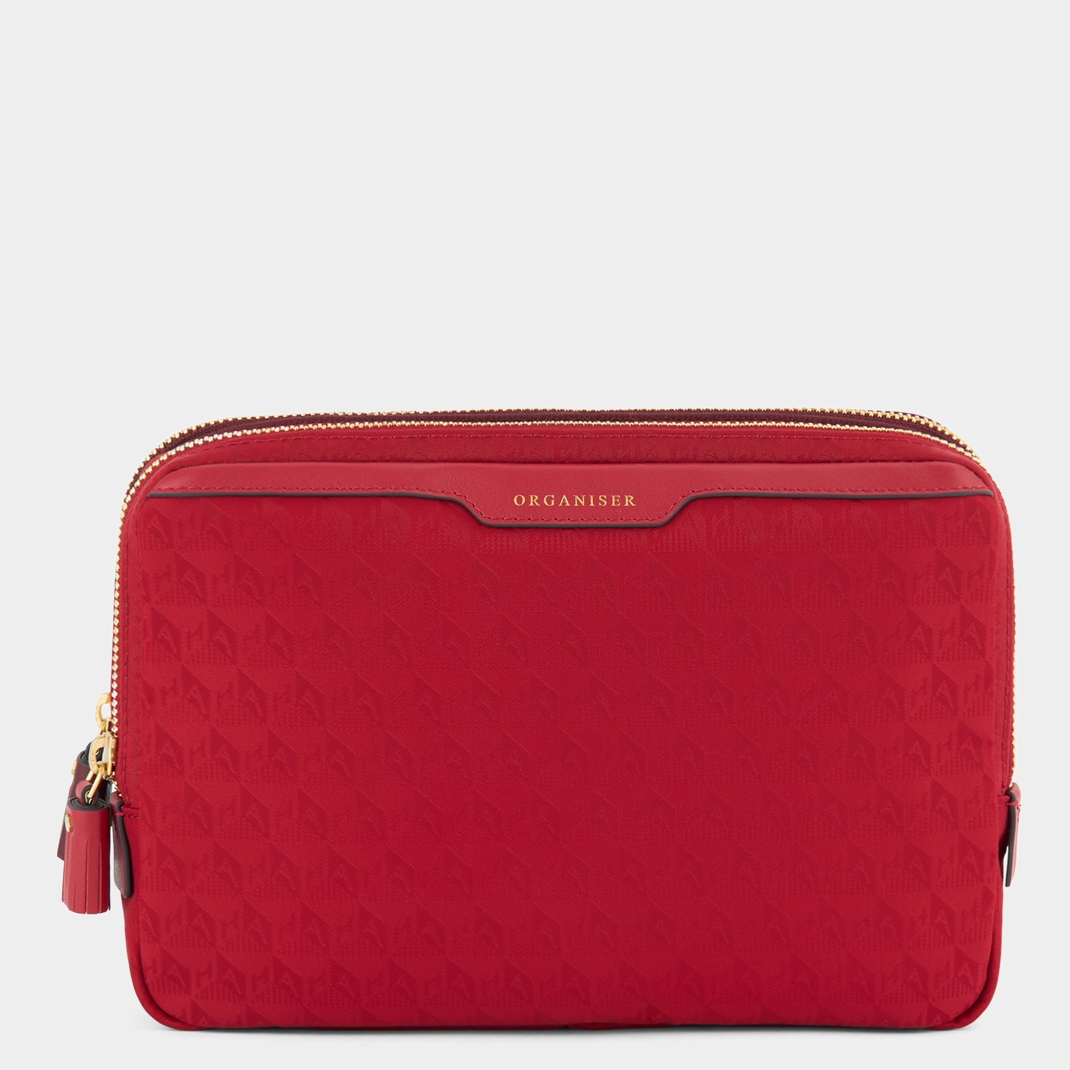 A5 Organiser Duo Pouch -

          
            Jacquard Nylon in Red/Medium Red -
          

          Anya Hindmarch US
