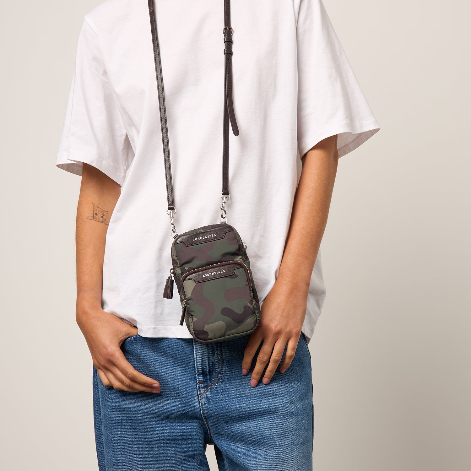 Camouflage Essentials Cross-body -

          
            Nylon in Camouflage -
          

          Anya Hindmarch US
