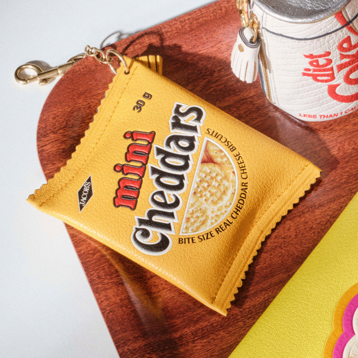 Anya Brands Jacob's Mini Cheddars Earphone Case Charm