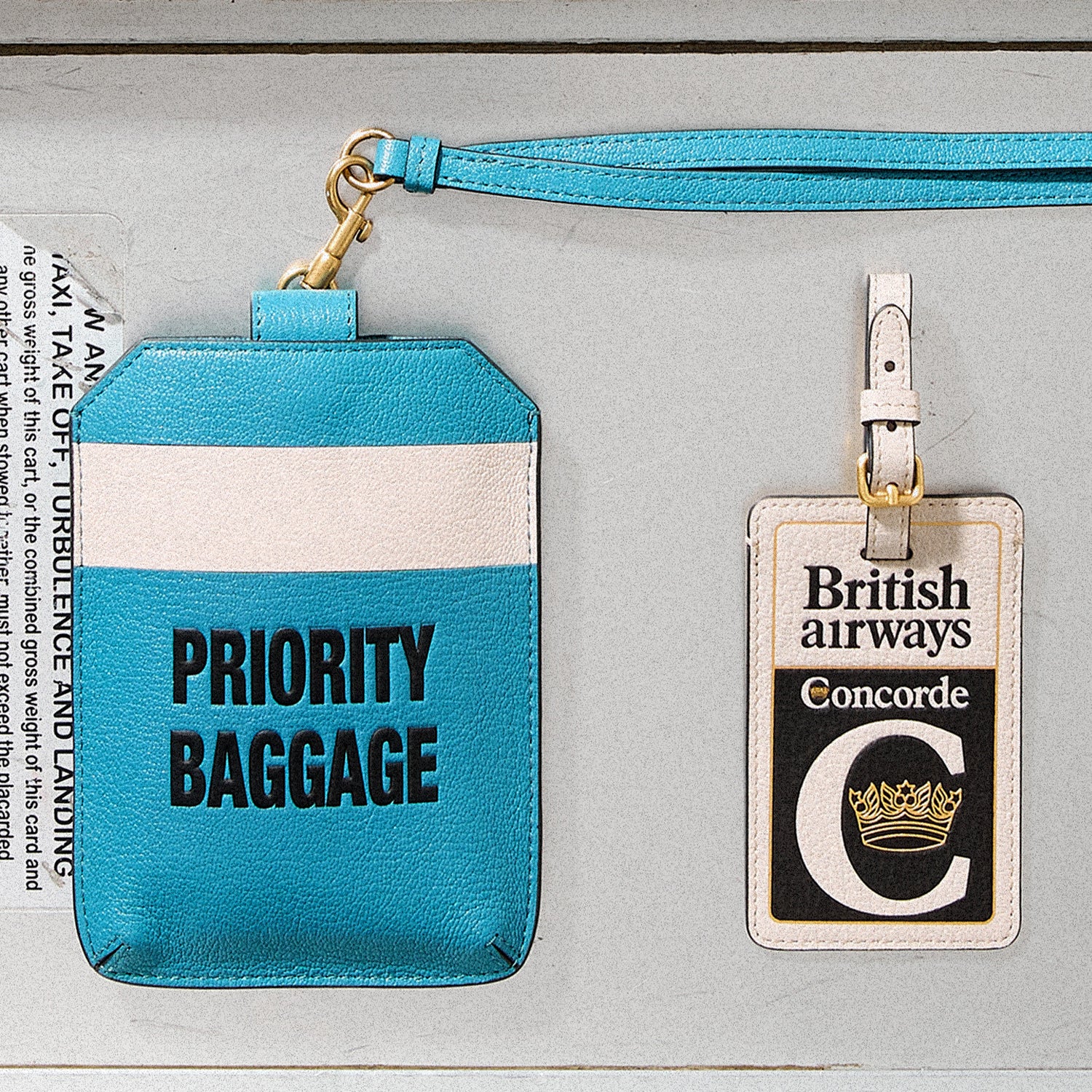 Priority Baggage Travel Lanyard