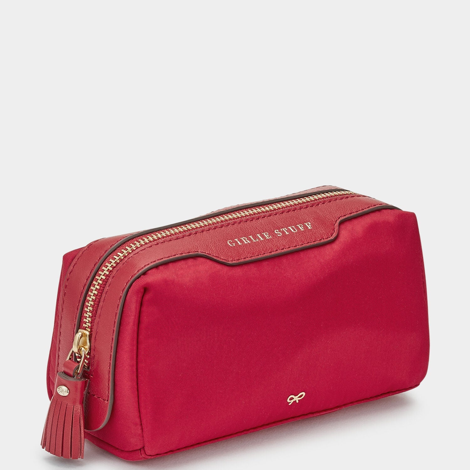 Girlie Stuff Pouch -

          
            Recycled Nylon in Red -
          

          Anya Hindmarch US
