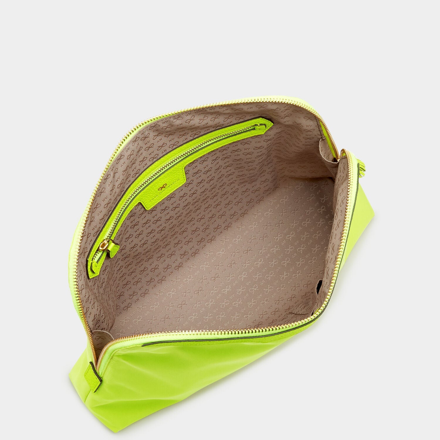 Lotions and Potions Pouch -

          
            Econyl® in Neon Yellow -
          

          Anya Hindmarch US
