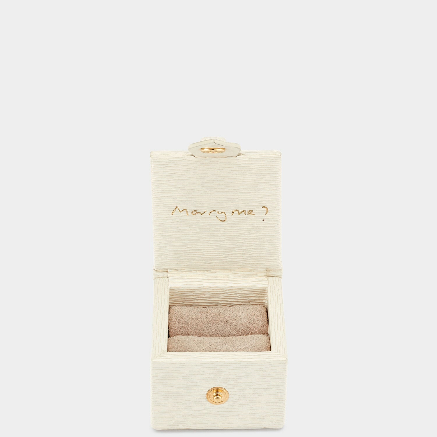 Bespoke Ring Box -

          
            London Grain Leather in Bone -
          

          Anya Hindmarch US
