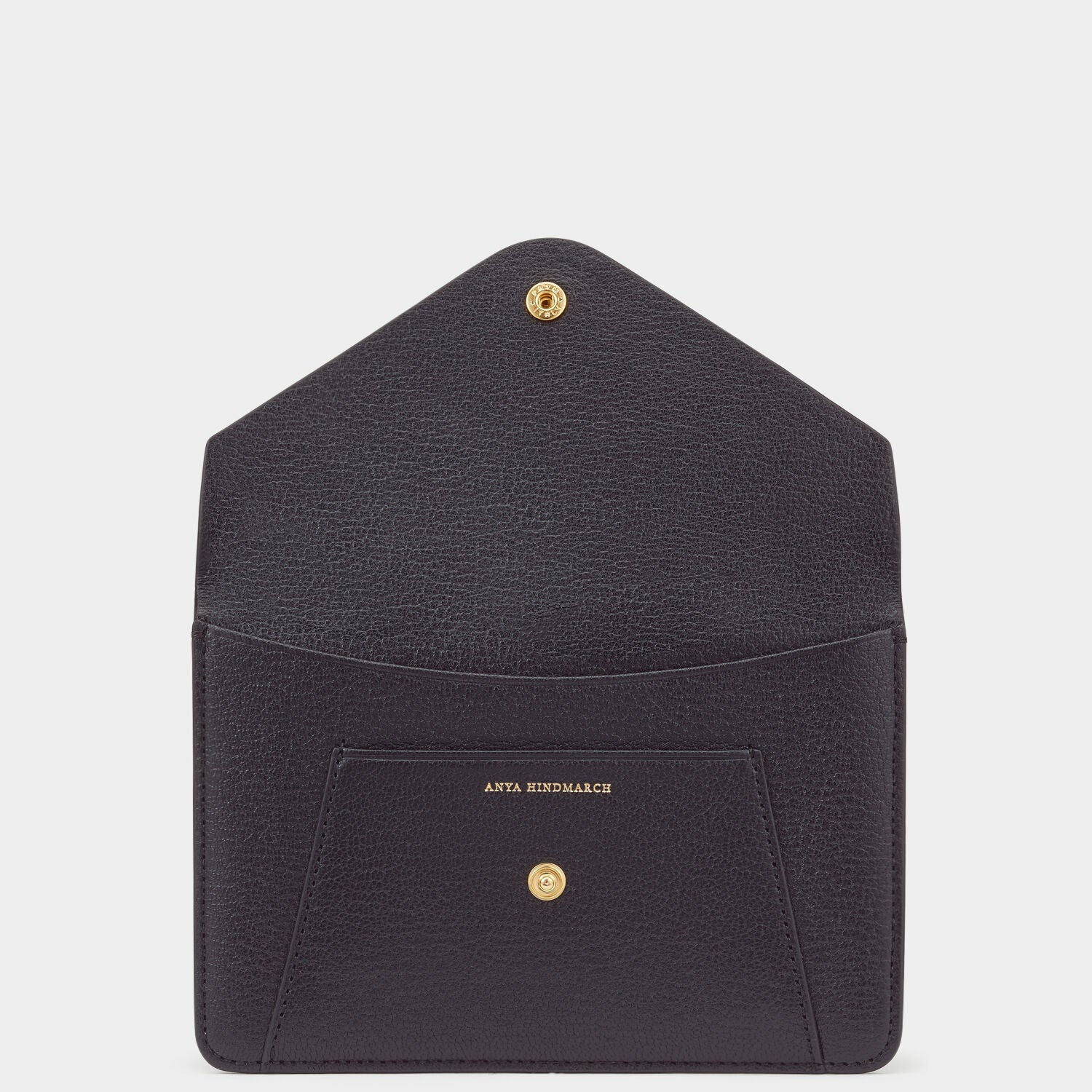 Envelope Passport Holder -

          
            Capra in Black -
          

          Anya Hindmarch US
