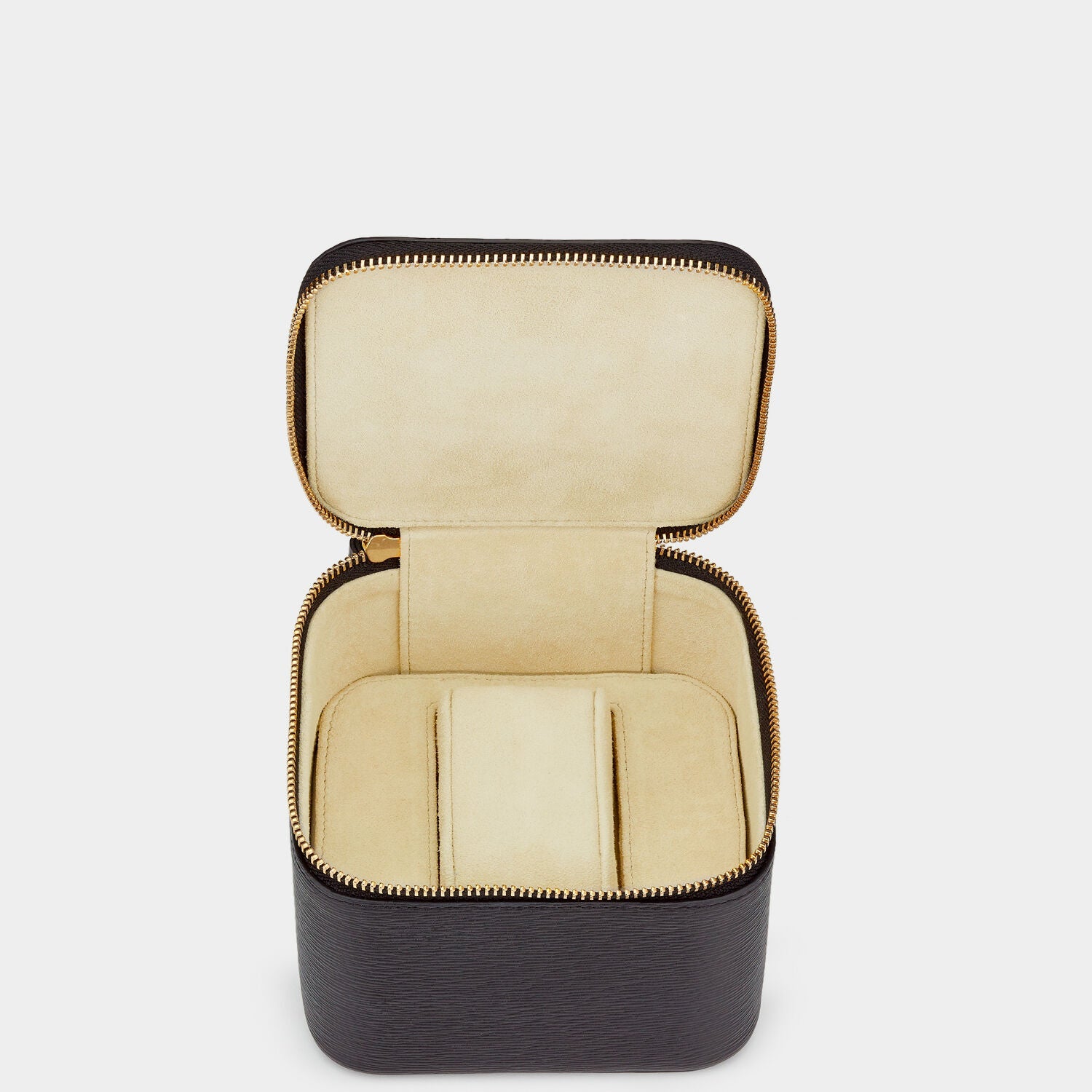 Bespoke Watch Box -

          
            London Grain Leather in Black -
          

          Anya Hindmarch US
