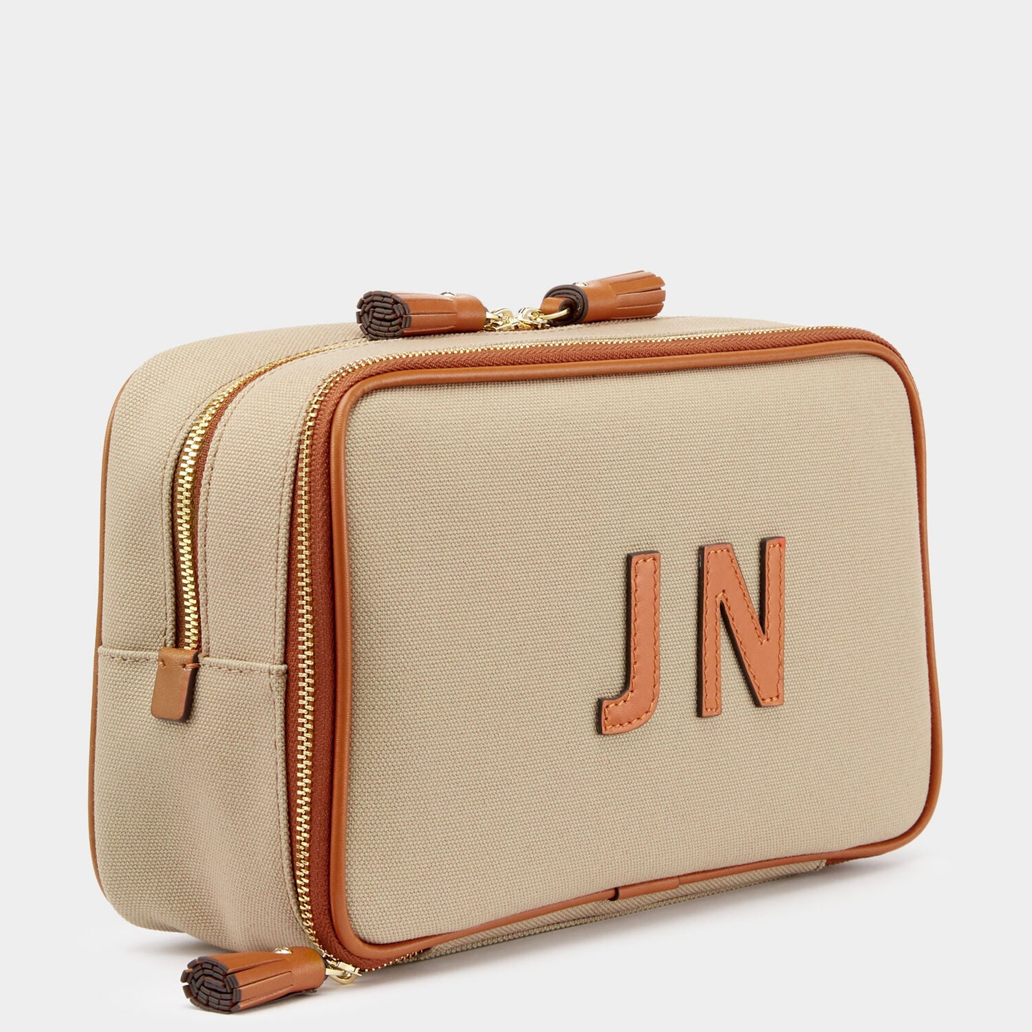 Bespoke Walton Wash Bag -

          
            Canvas in Natural/Tan -
          

          Anya Hindmarch US
