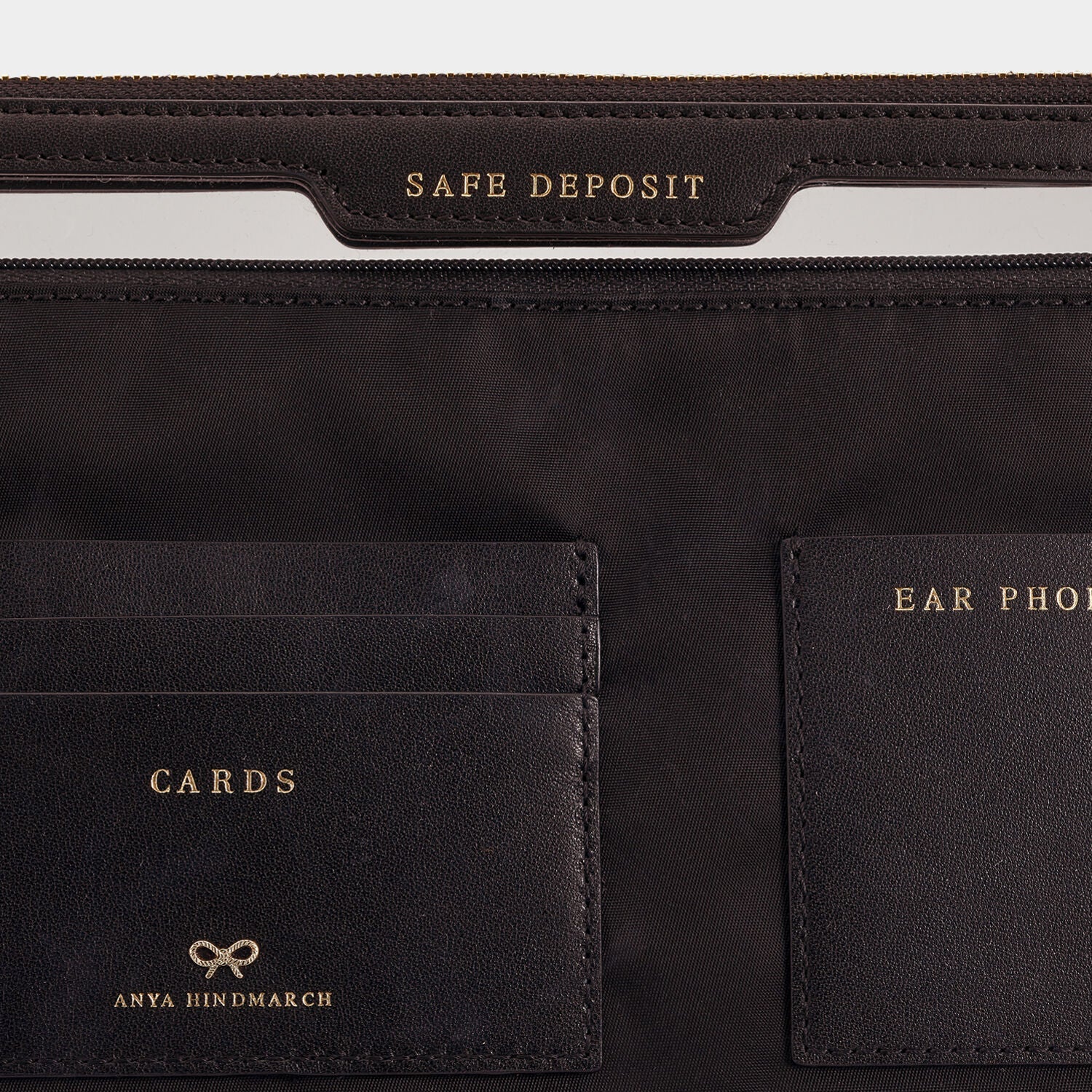 Safe Deposit Case -

          
            Econyl® in Black -
          

          Anya Hindmarch US
