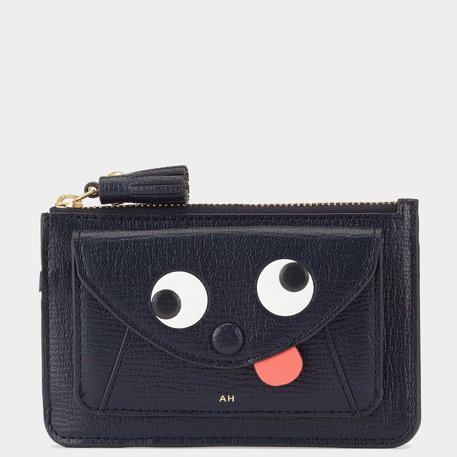 Zany Zipped Card Case -

          
            Capra in Marine -
          

          Anya Hindmarch US
