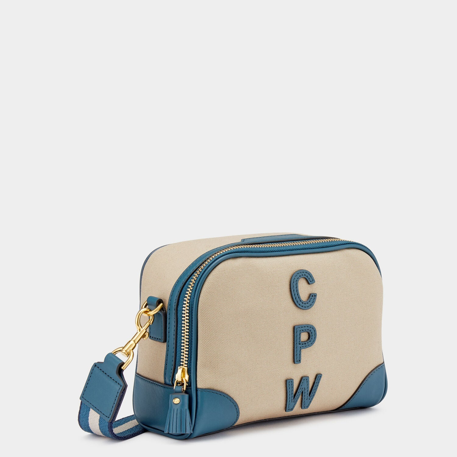 Bespoke Walton Cross-body -

          
            Cotton in Blue -
          

          Anya Hindmarch US
