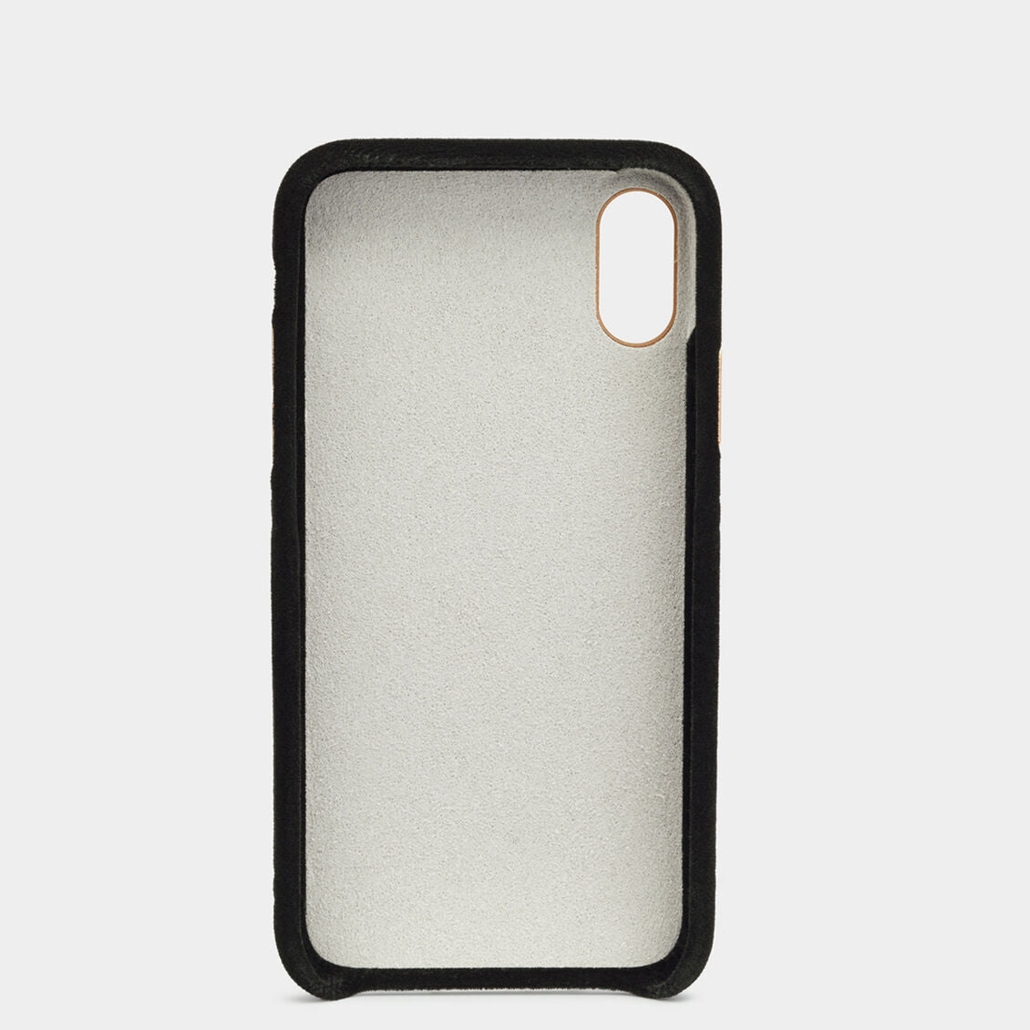 Velvet iPhone X/XS Case -

          
            Velvet in Black -
          

          Anya Hindmarch US
