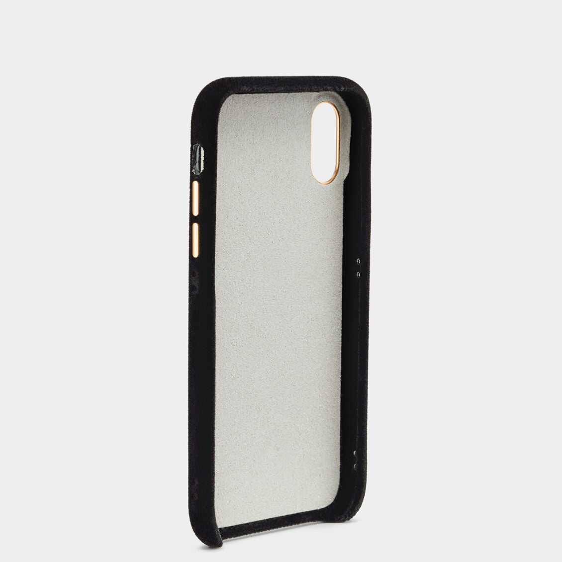 Velvet iPhone X/XS Case -

          
            Velvet in Black -
          

          Anya Hindmarch US
