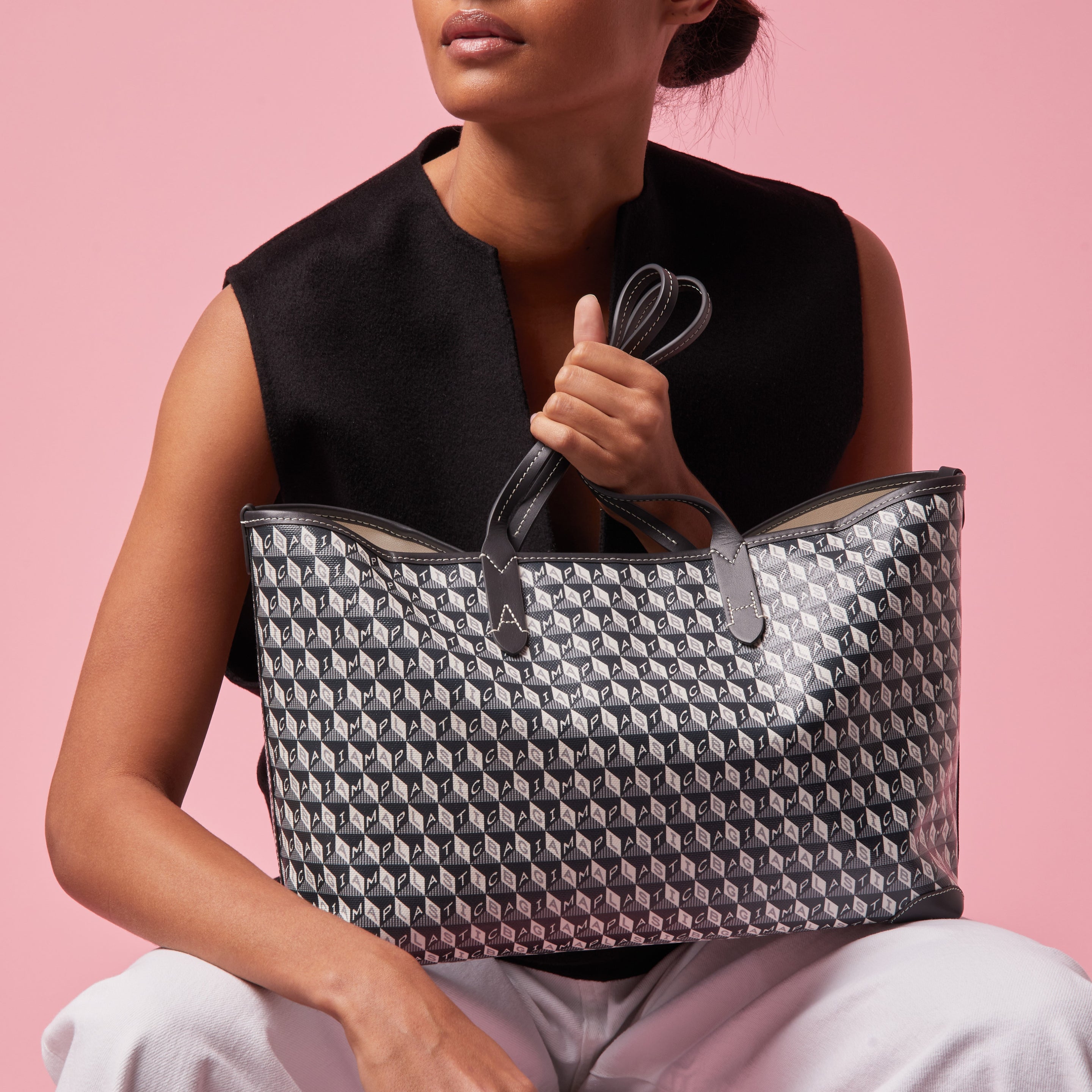 Women's 'i Am A Plastic Bag' Handbag by Anya Hindmarch