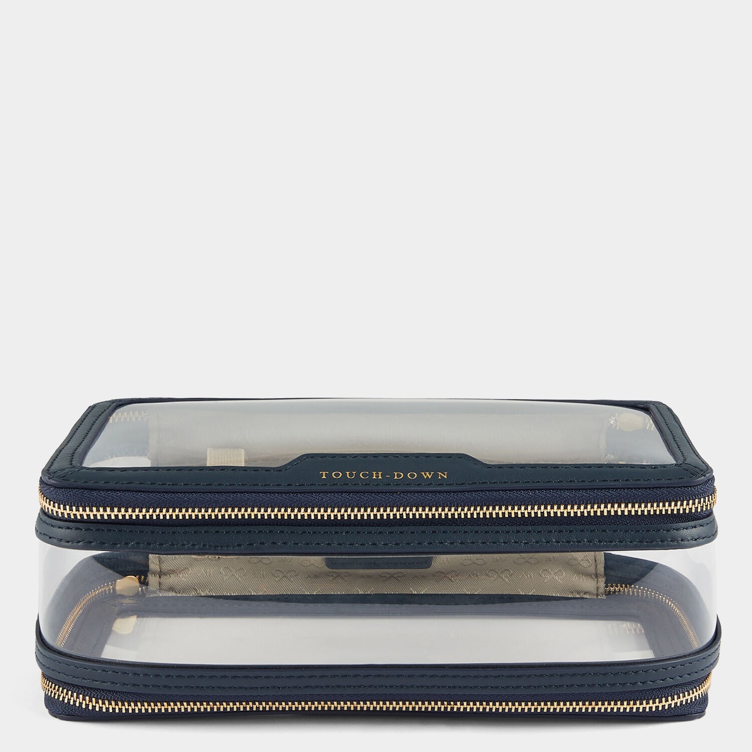 In-Flight Case -

          
            Capra in Clear/Marine -
          

          Anya Hindmarch US
