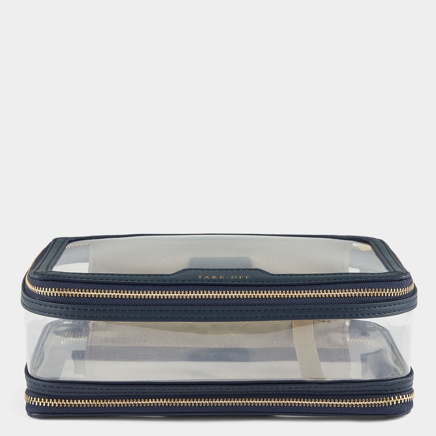 In-Flight Case -

          
            Capra in Clear/Marine -
          

          Anya Hindmarch US
