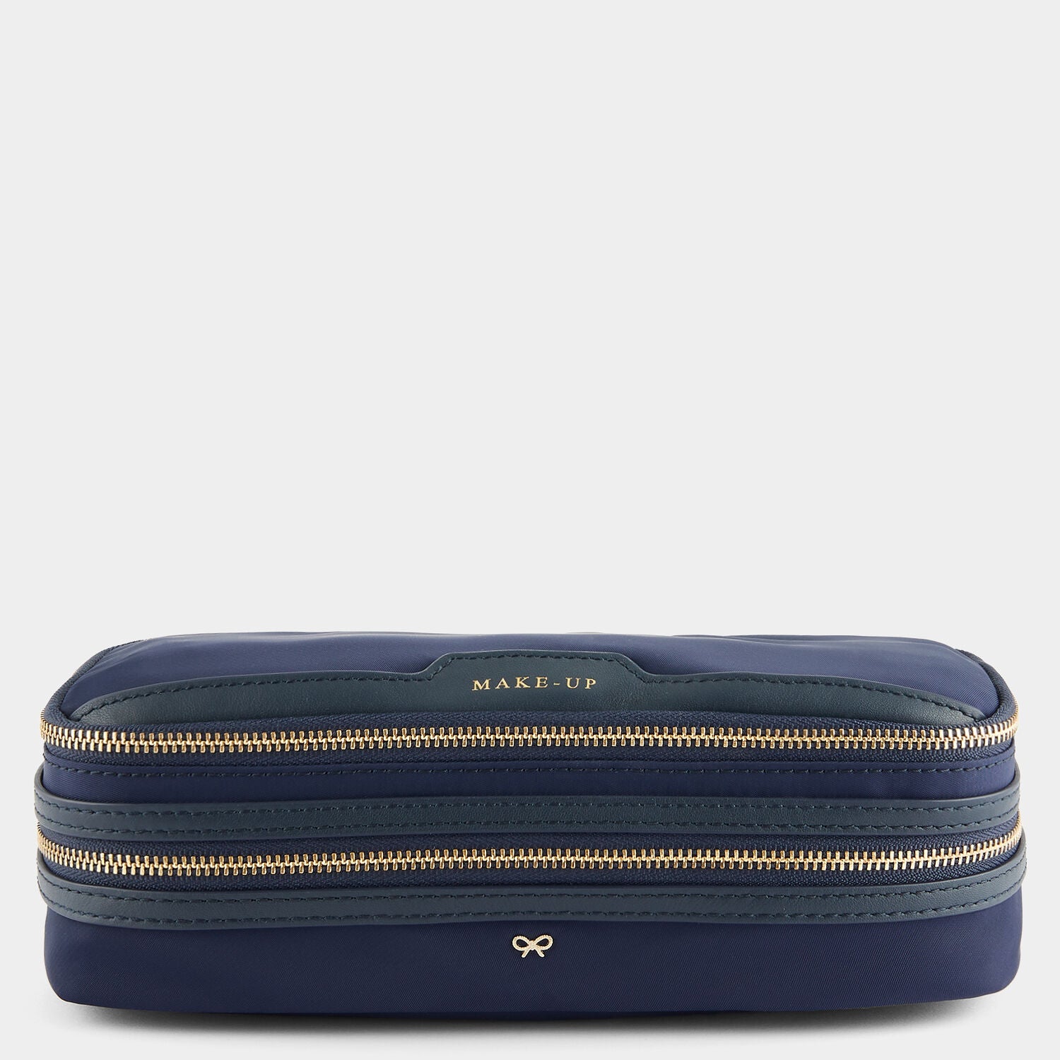 Make-Up Pouch -

          
            Econyl® Regenerated Nylon in Dark Marine -
          

          Anya Hindmarch US
