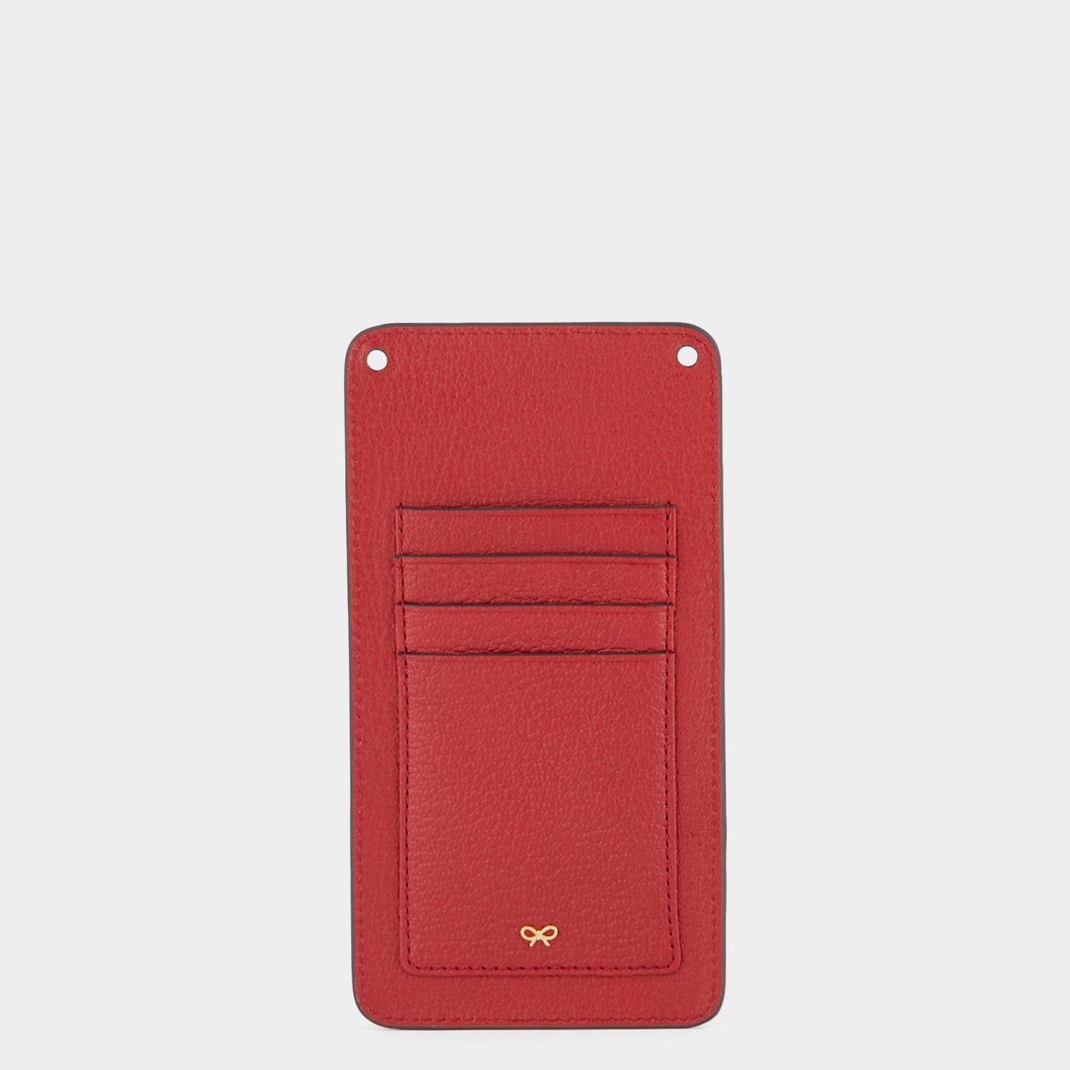 Phone Pouch on Strap -

          
            Capra in Red -
          

          Anya Hindmarch US
