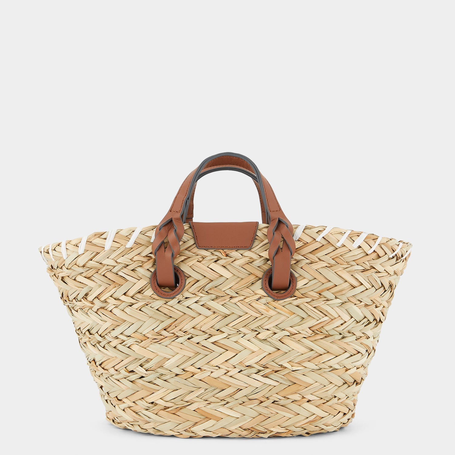 Small Paper Eyes Basket Bag -

          
            Seagrass in Natural -
          

          Anya Hindmarch US
