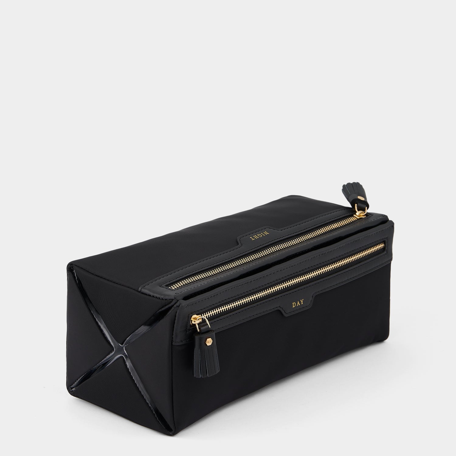 Night and Day Pouch -

          
            Econyl® Regenerated Nylon in Black -
          

          Anya Hindmarch US
