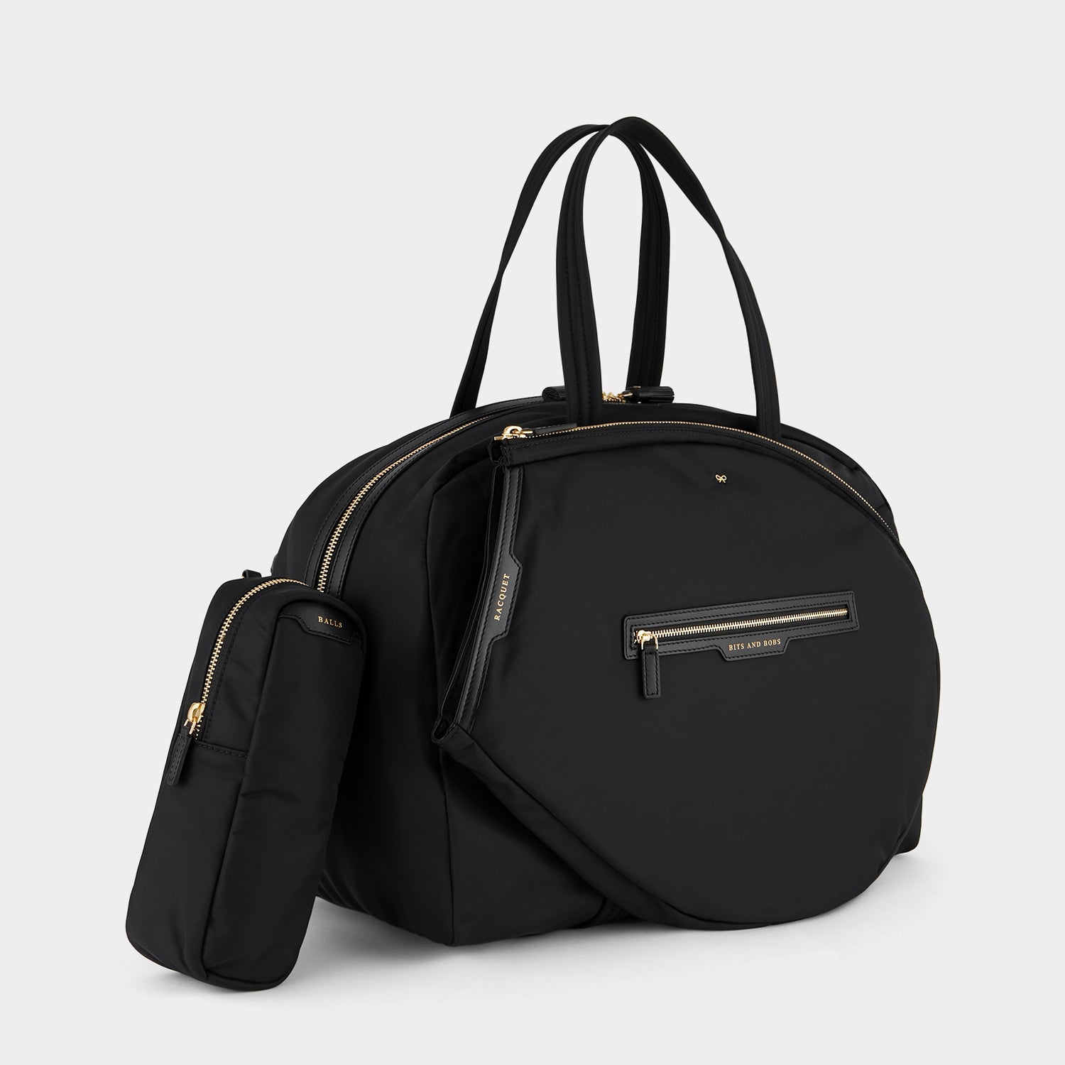 Tennis Bag -

          
            Econyl® Regenerated Nylon in Black -
          

          Anya Hindmarch US
