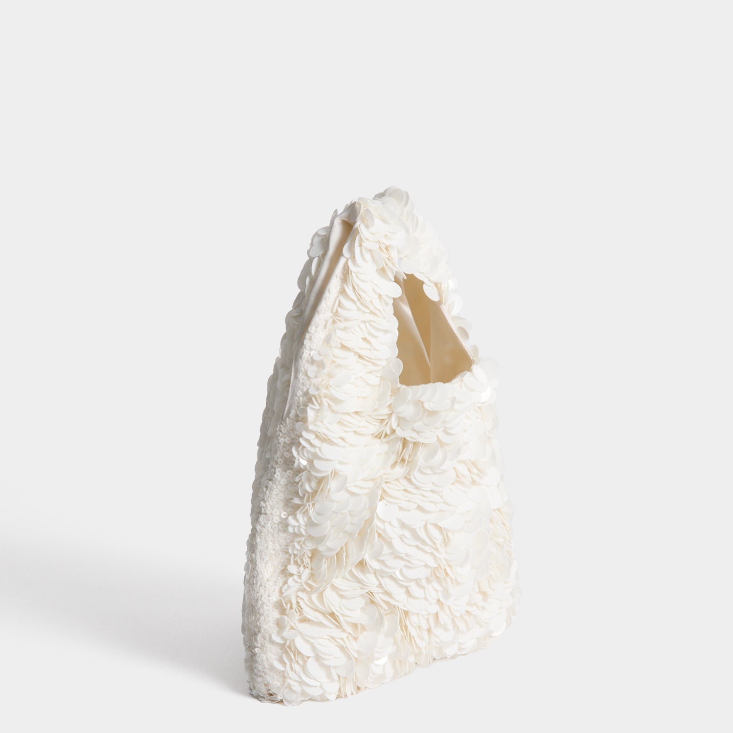 Anya Brands Love Hearts Mini Tote -

          
            Sequins in Optic White -
          

          Anya Hindmarch US
